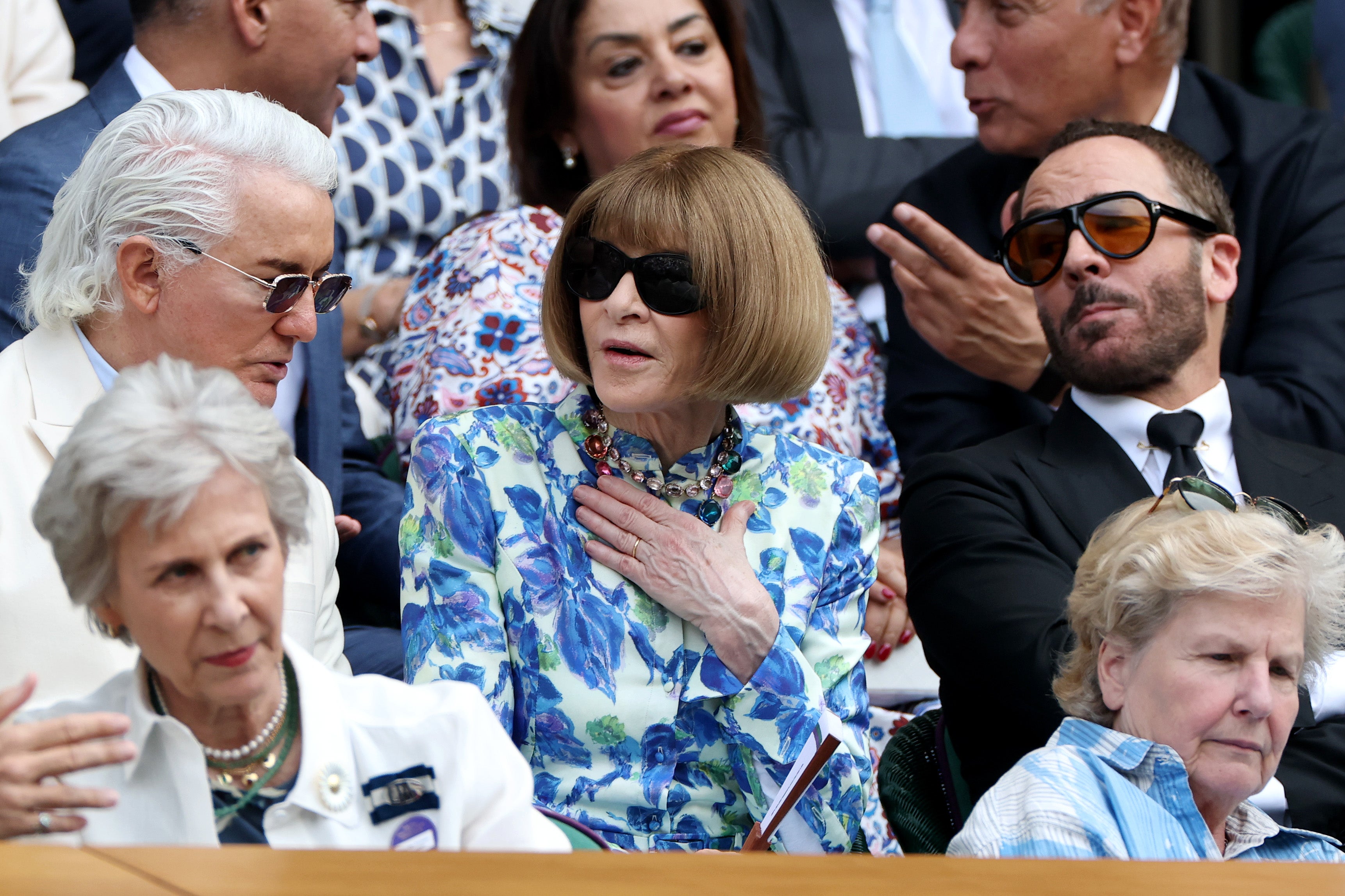 Baz Luhrmann, Anna Wintour y Tom Ford
