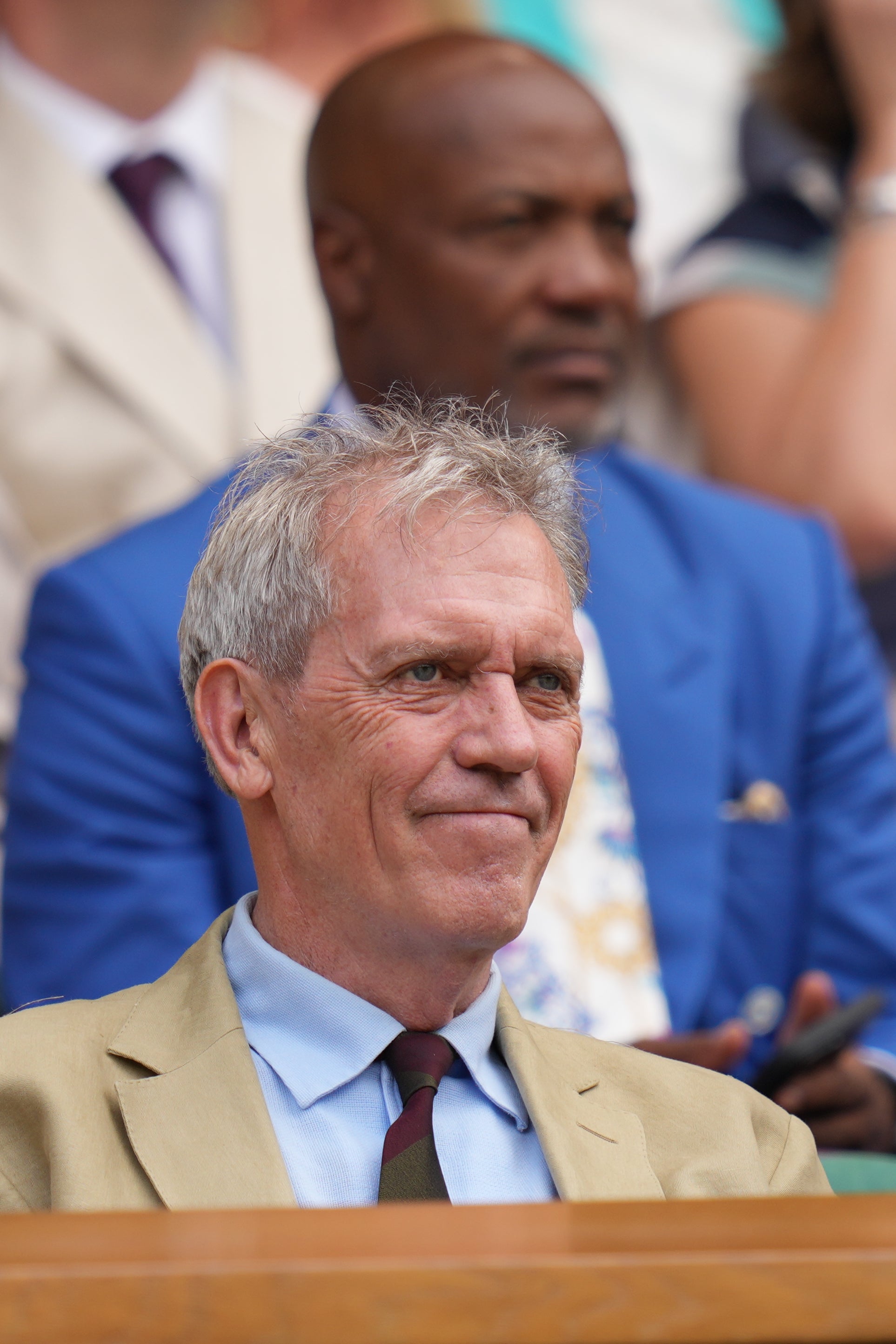 All the famous faces in the royal box at Wimbledon today