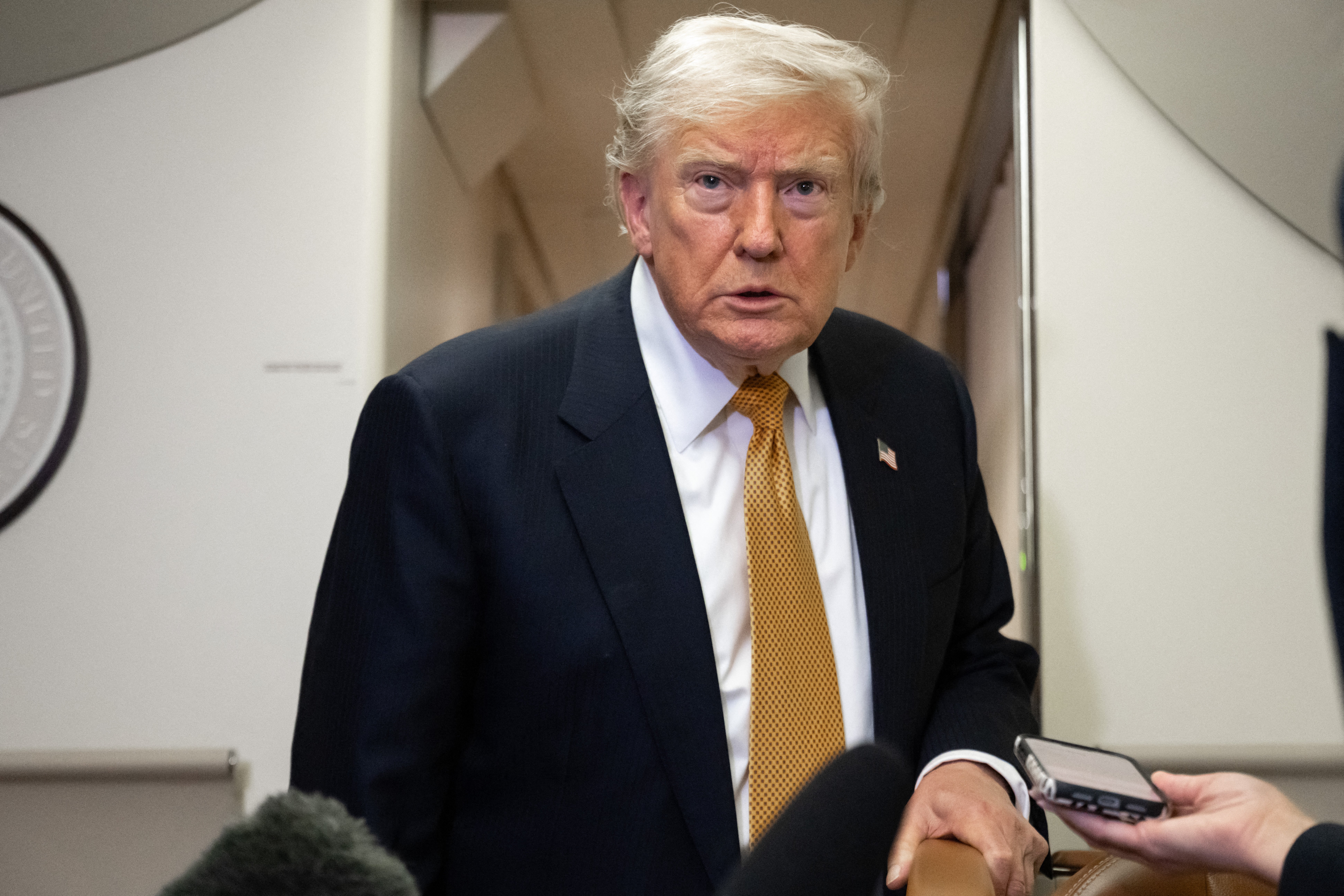 President Donald Trump erupted at his own political party Friday, writing on Truth Social that he would not sign a bipartisan housing bill ‘in PROTEST over the fact that the United States Senate is not capable of passing THE SAVE AMERICA ACT’