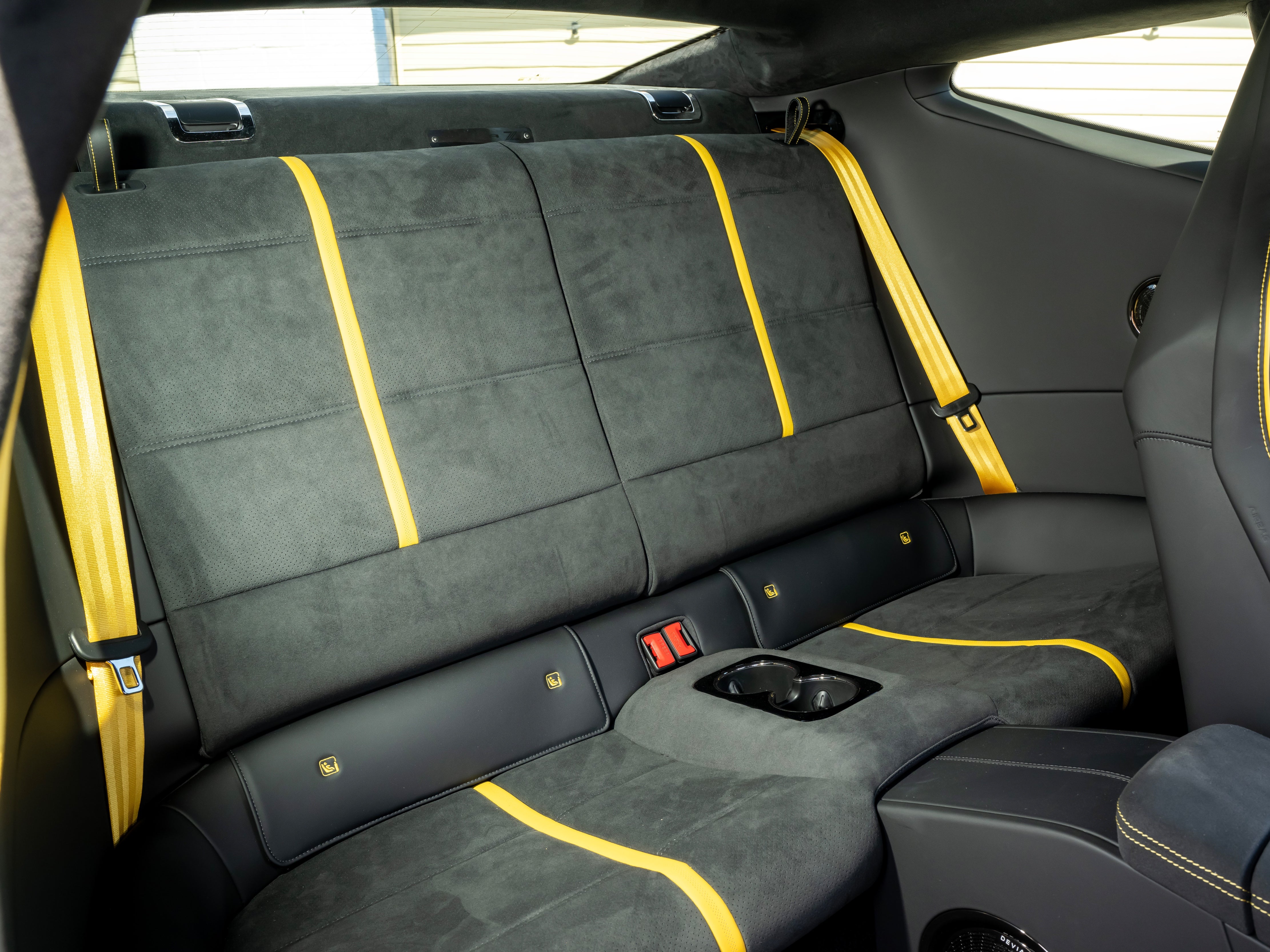 Unlike many supercars, the Denza Z has two (admittedly cramped) rear seats for more people to enjoy the fun (Denza)