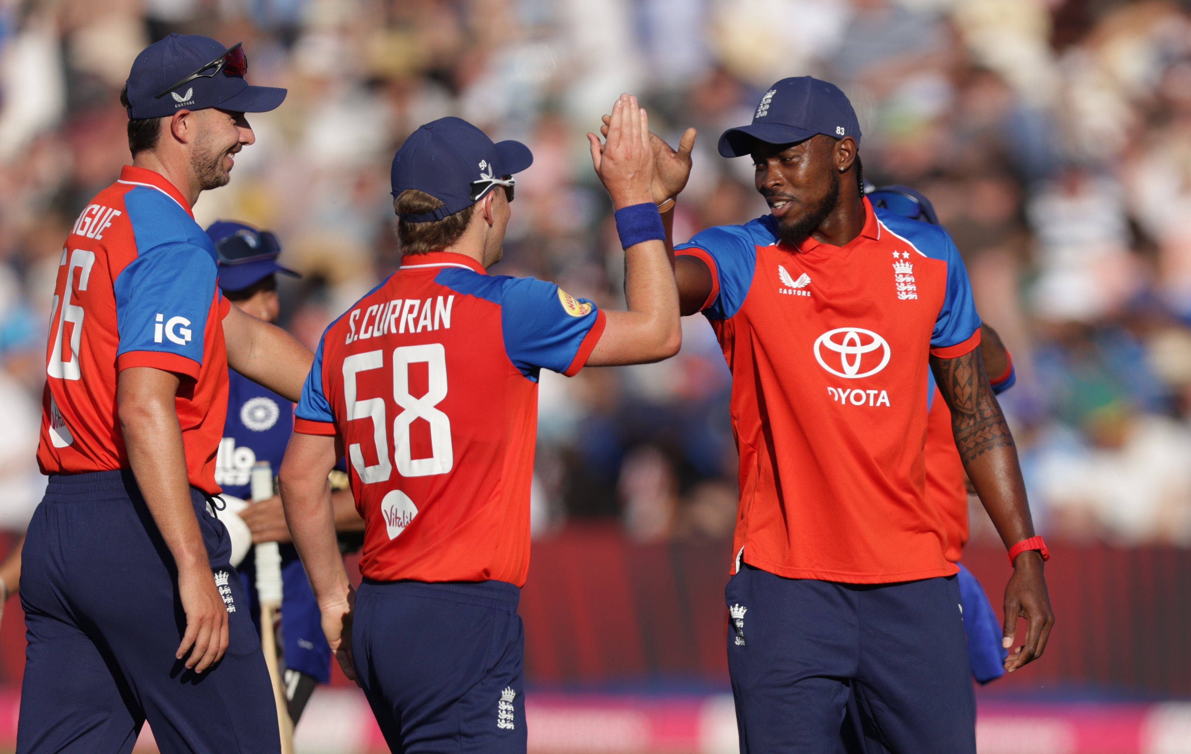Red-hot England are on the brink of taking number spot in the T20 world rankings (Steven Paston/PA) (PA Wire)