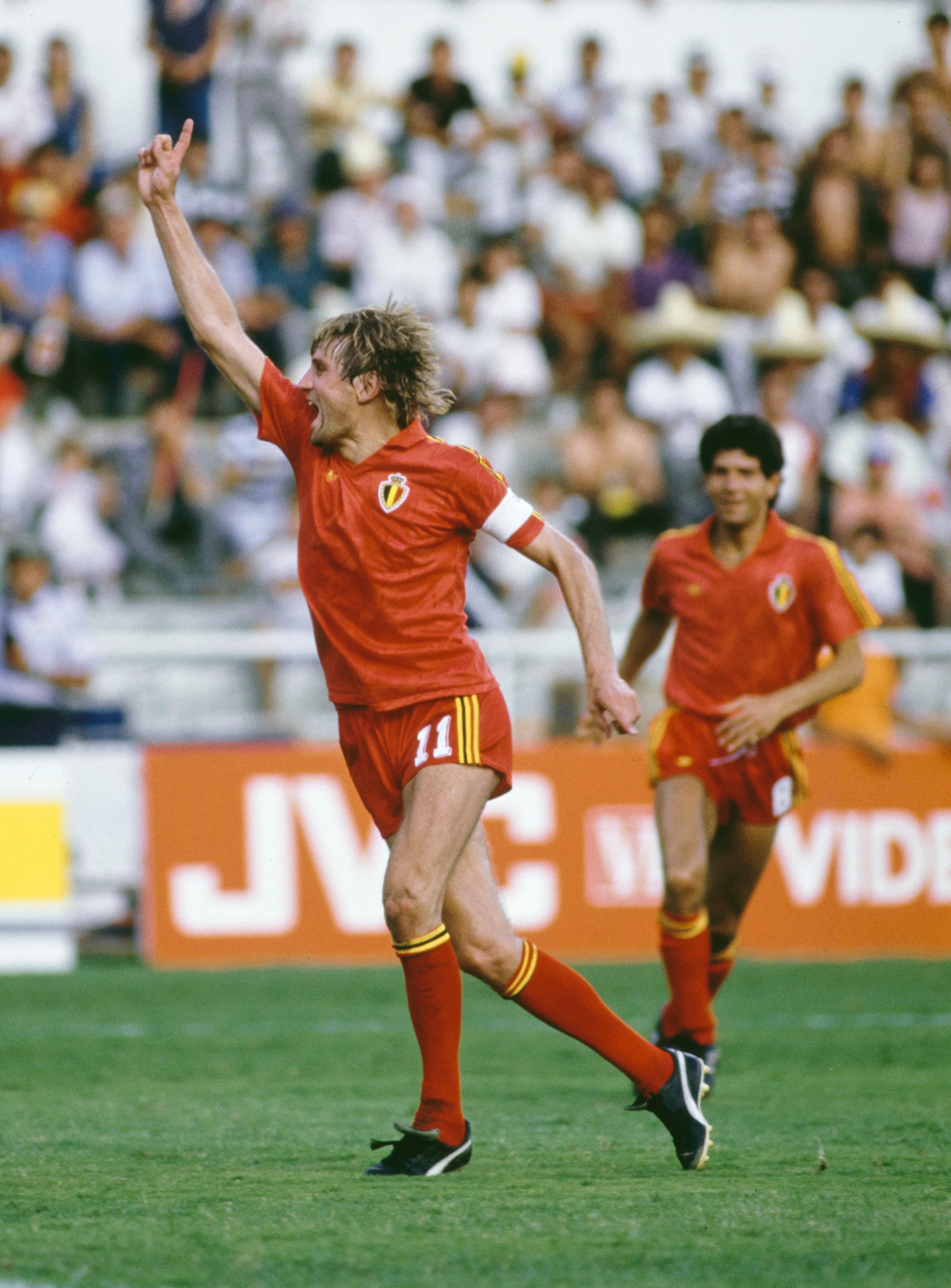 Jan Ceulemans scored three times across the course of the finals