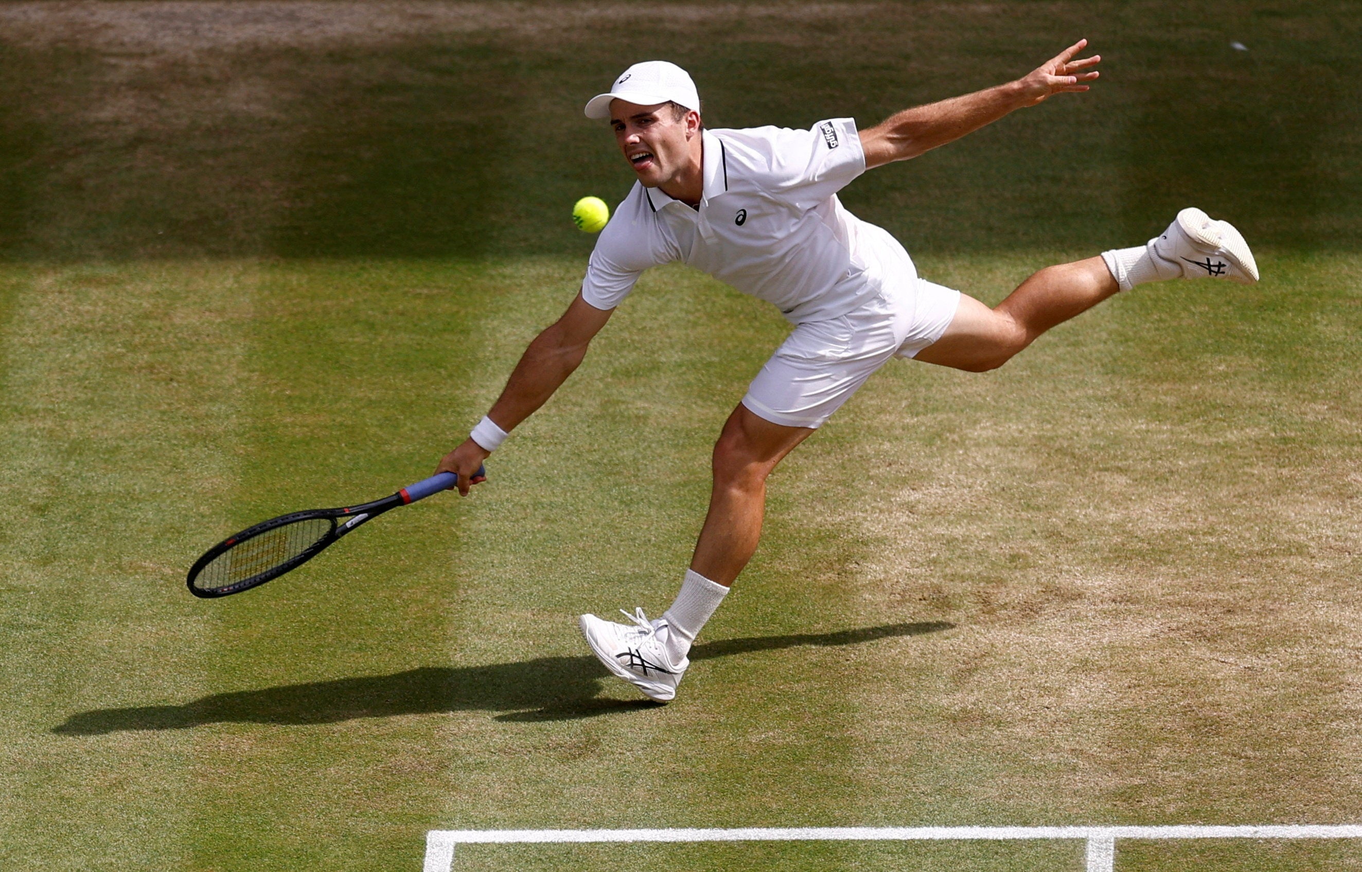 Fery said he did not feel as ‘at ease’ as in his previous outings on Centre Court (Reuters)