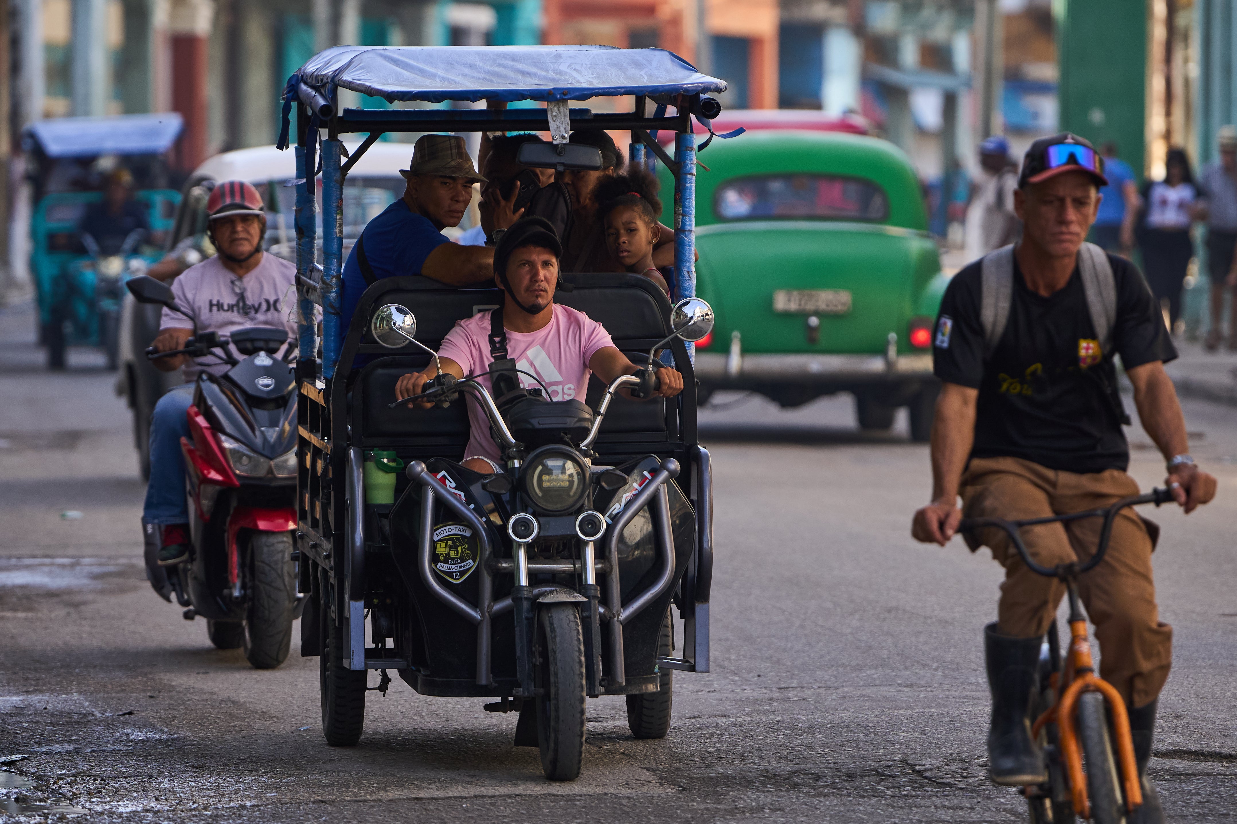 Cuba Electric Trycicles