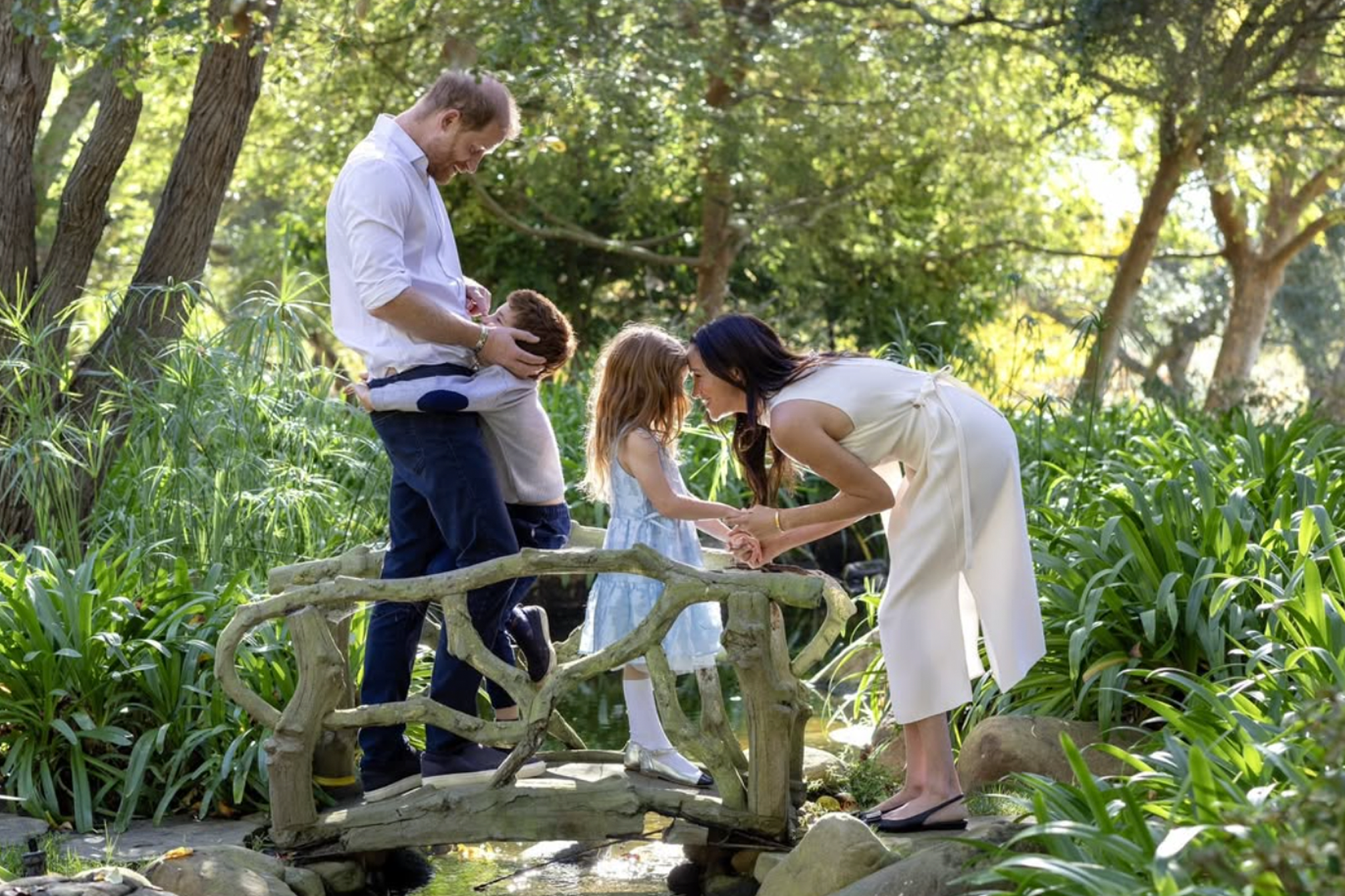 Prince Harry, Meghan Markle, Archie and Lilibet (@meghan/Instagram)