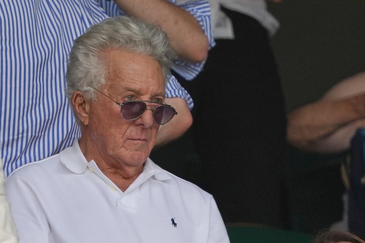 Dustin Hoffman ve 'kriket kraliyeti' Sachin Tendulkar Wimbledon'daki ünlüler arasında