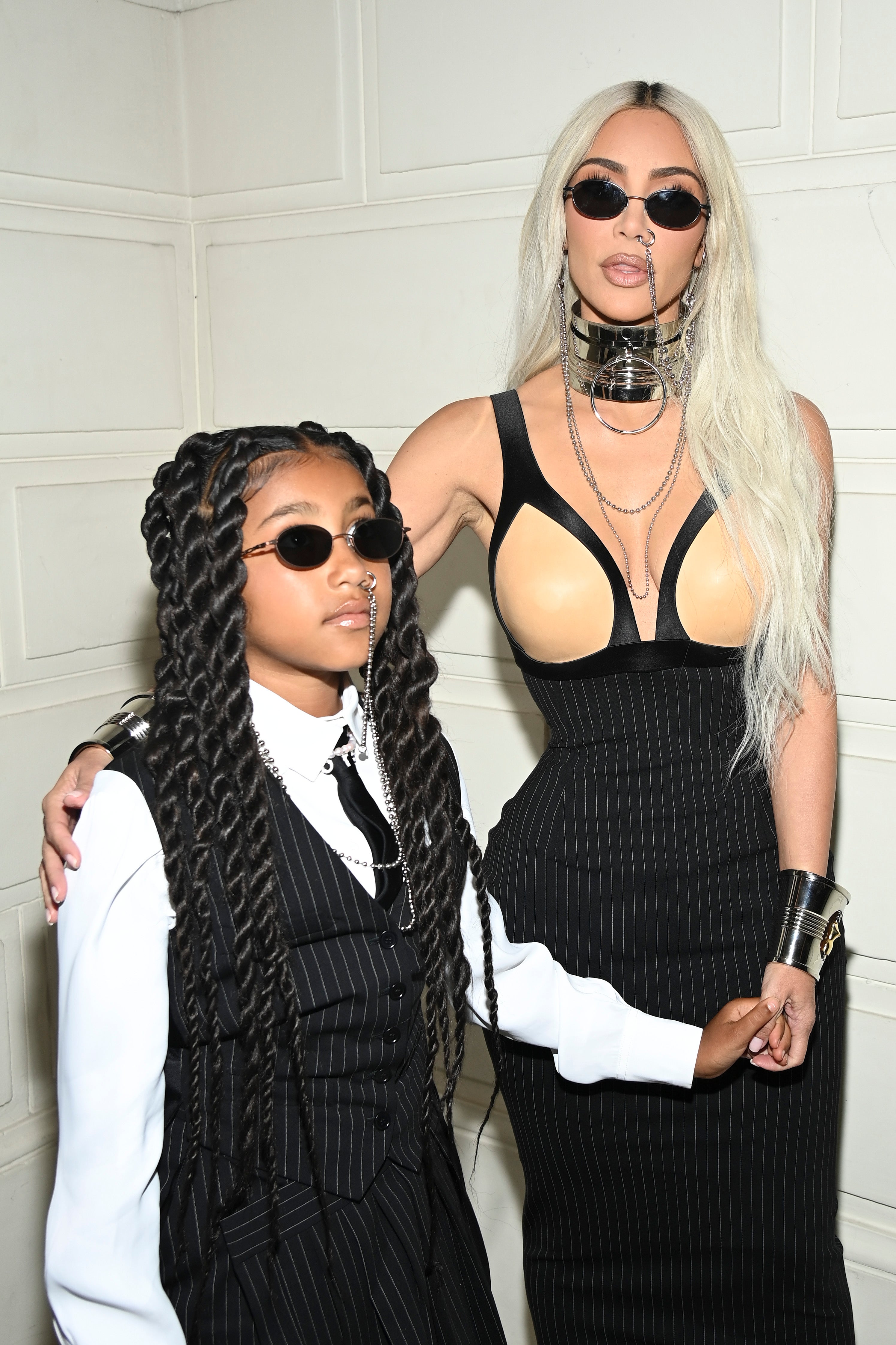 North has appeared at various fashion shows with her mom over the years