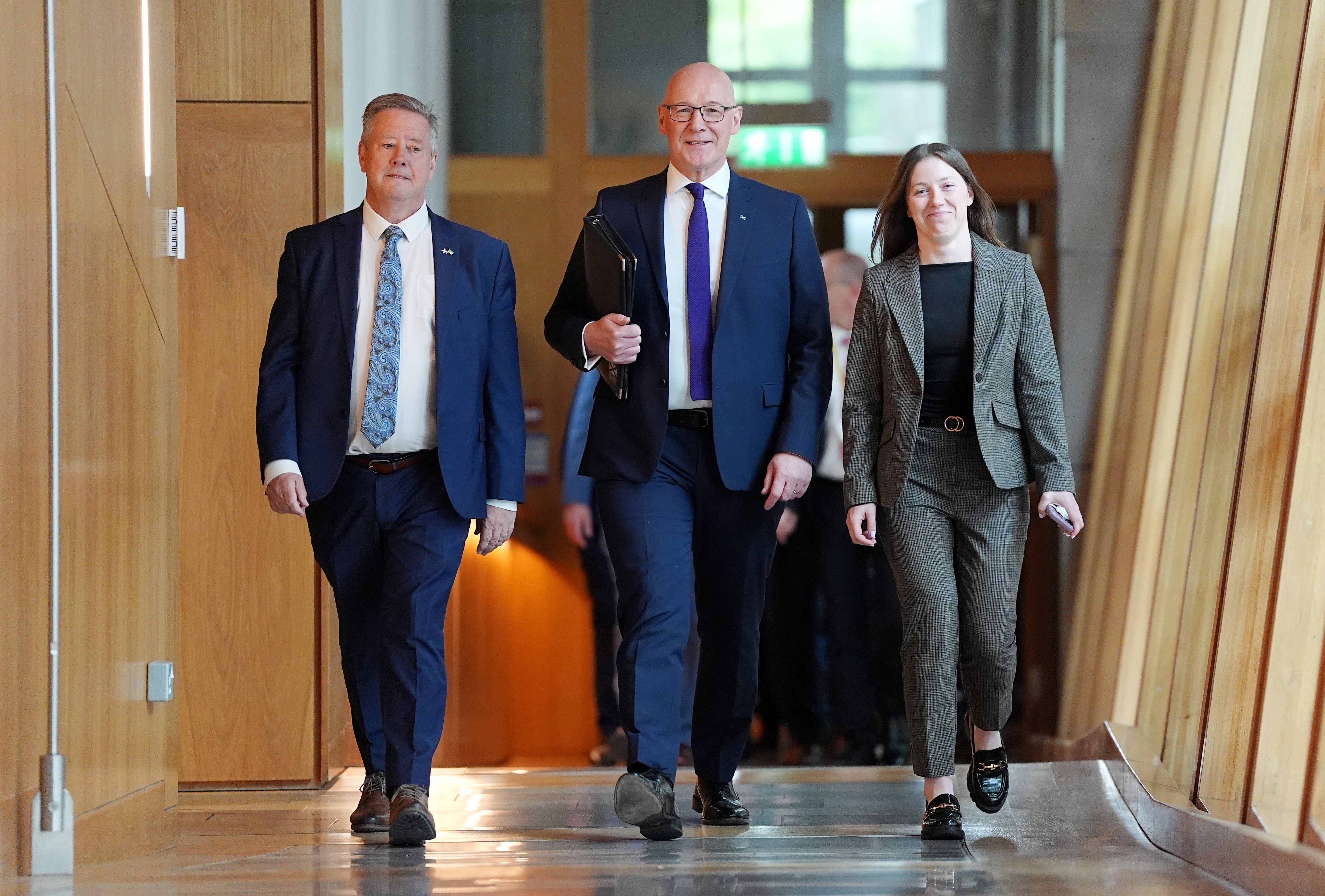 SNP MSP Laura Mitchell (right) said the policy was ‘short sighted’