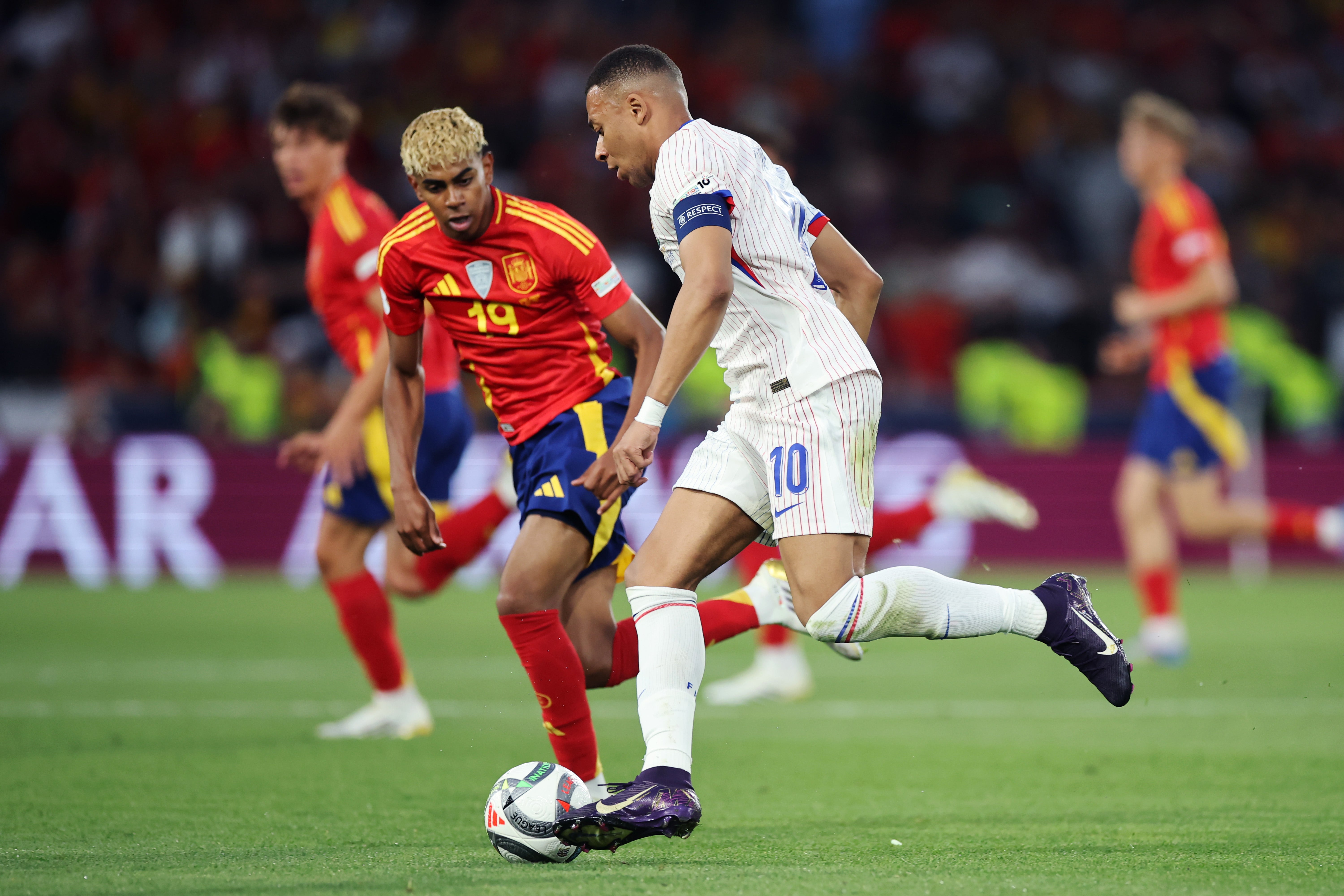 Spain and France have usurped Germany and Italy as European football’s powerhouse nations (Getty)