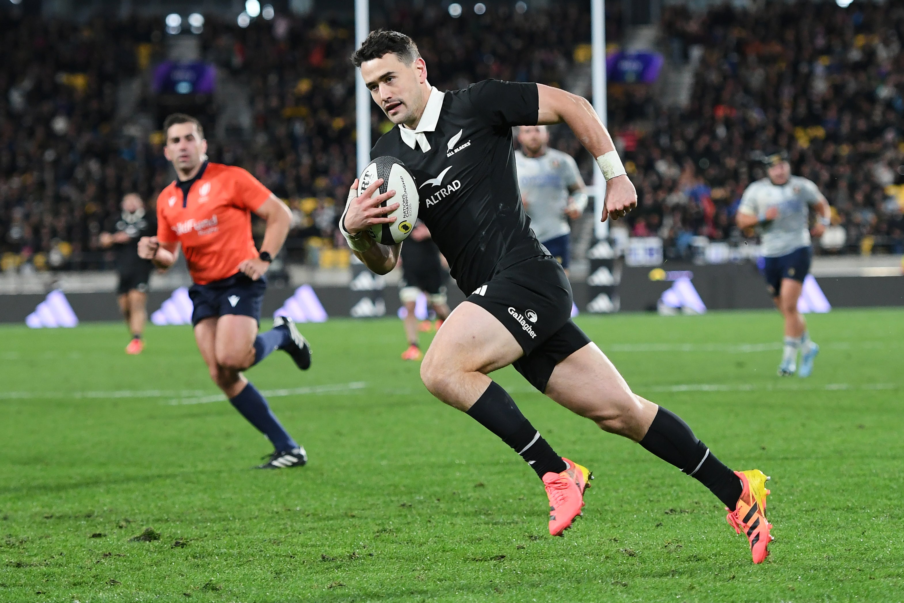Will Jordan breaks All Blacks try-scoring record with hat-trick against Italy – UK Times