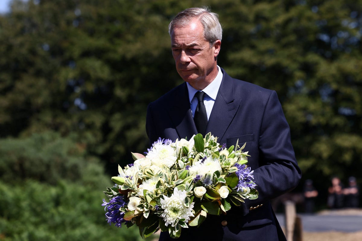 Nigel Farage faces backlash after comments on Ann Widdecombe death