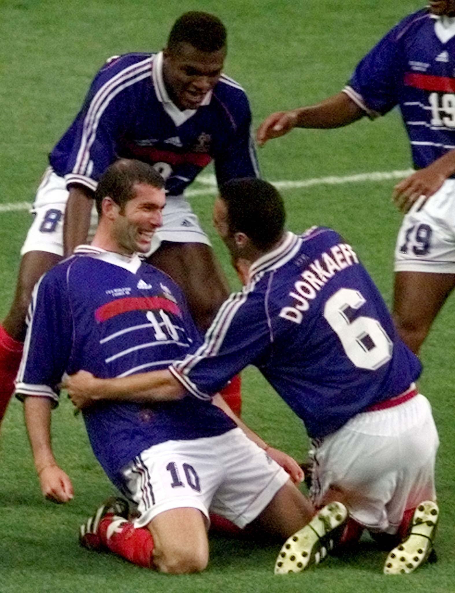 Zinedine Zidane starred as France beat Brazil in the 1998 World Cup final (Adam Butler/PA)