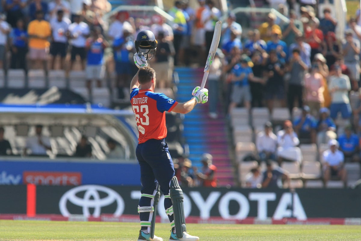 Jos Buttler’s 131 helps England beat India by 56 runs to complete 4-0 series win – UK Times Jos Buttler’s 131 helps England beat India by 56 runs to complete 4-0 series win – UK Times