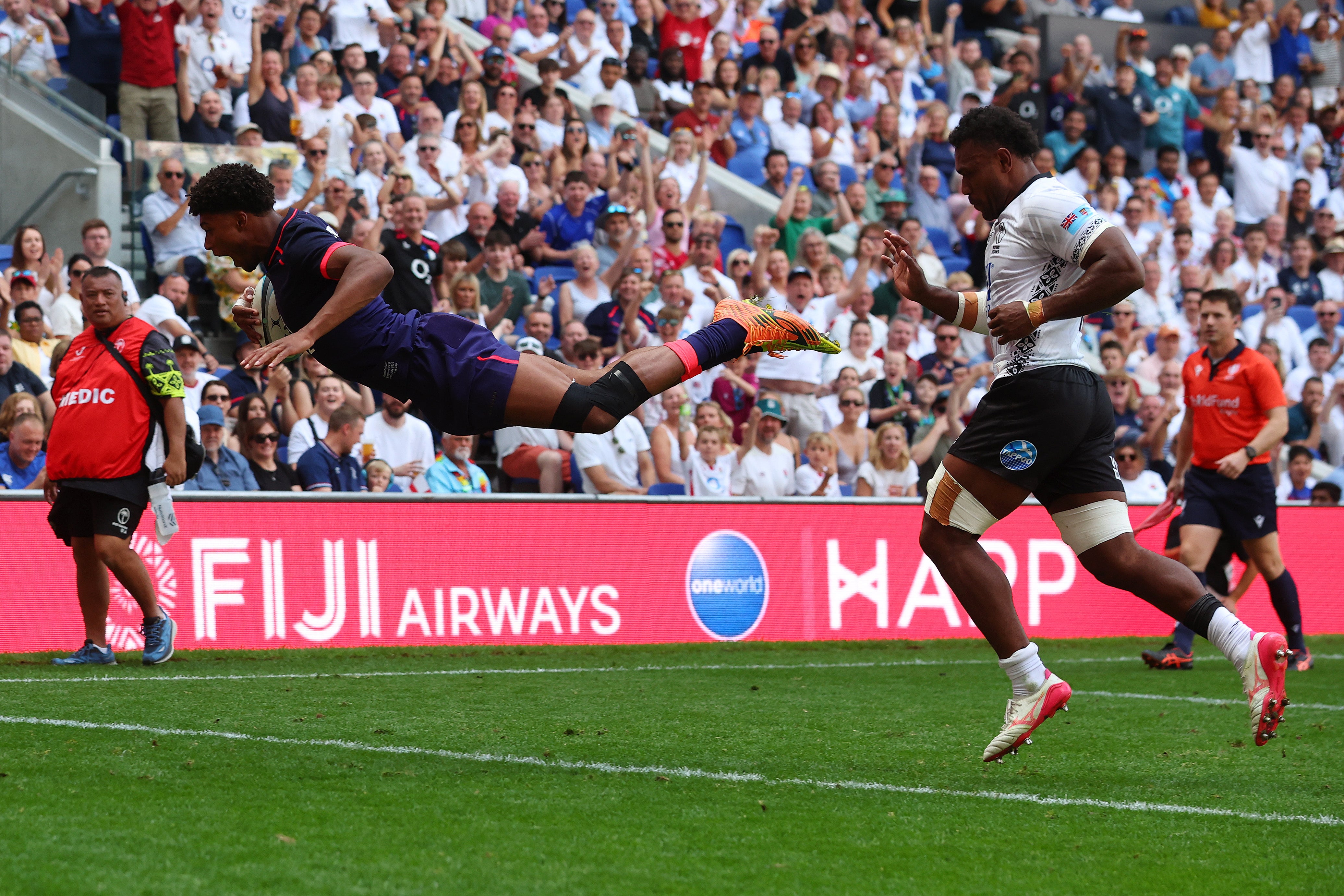 Noah Caluori scored on his England debut (Getty)