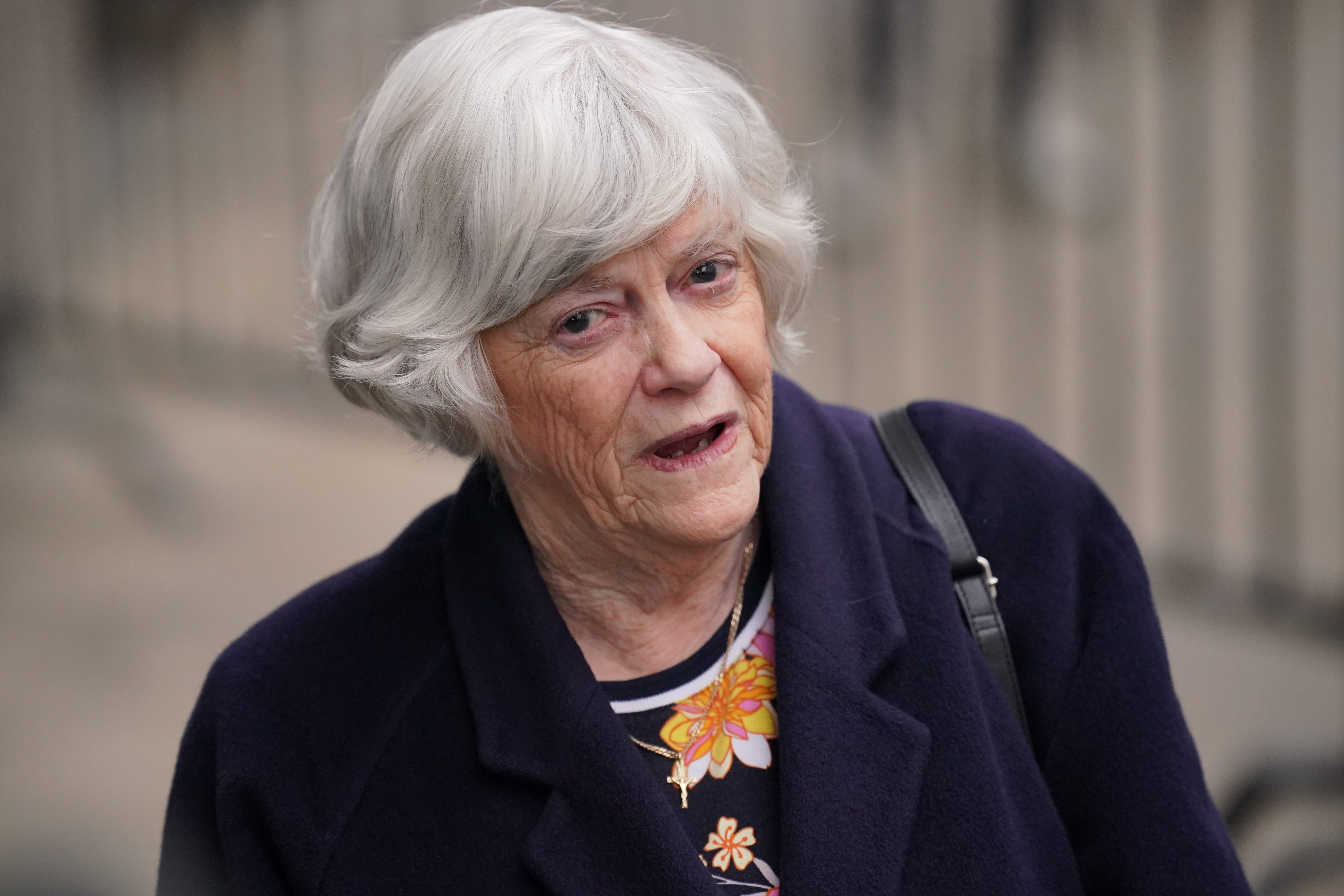 Ann Widdecombe was found dead at her home on Thursday (file)