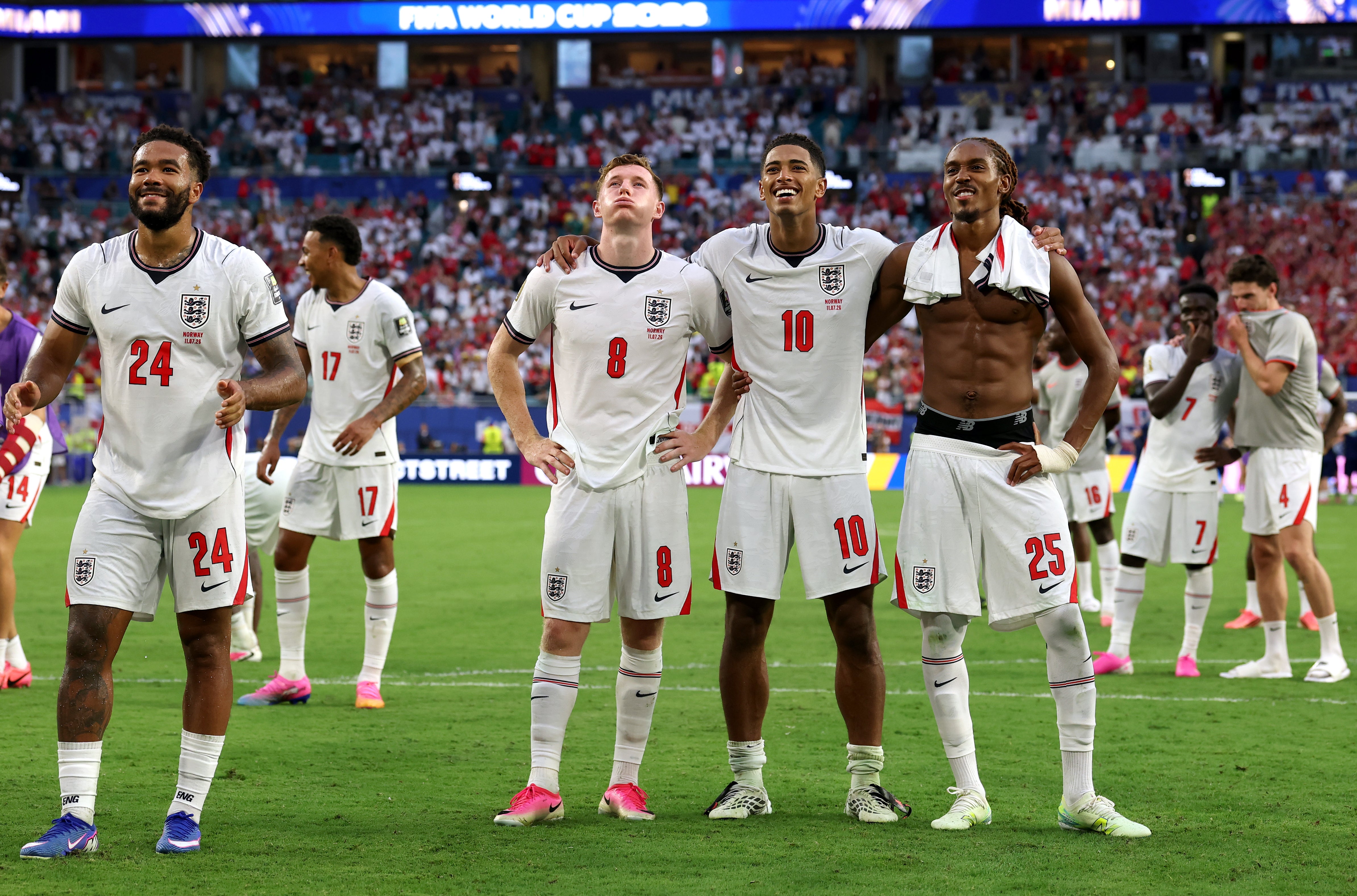 Jude Bellingham was England’s match-winner in Miami