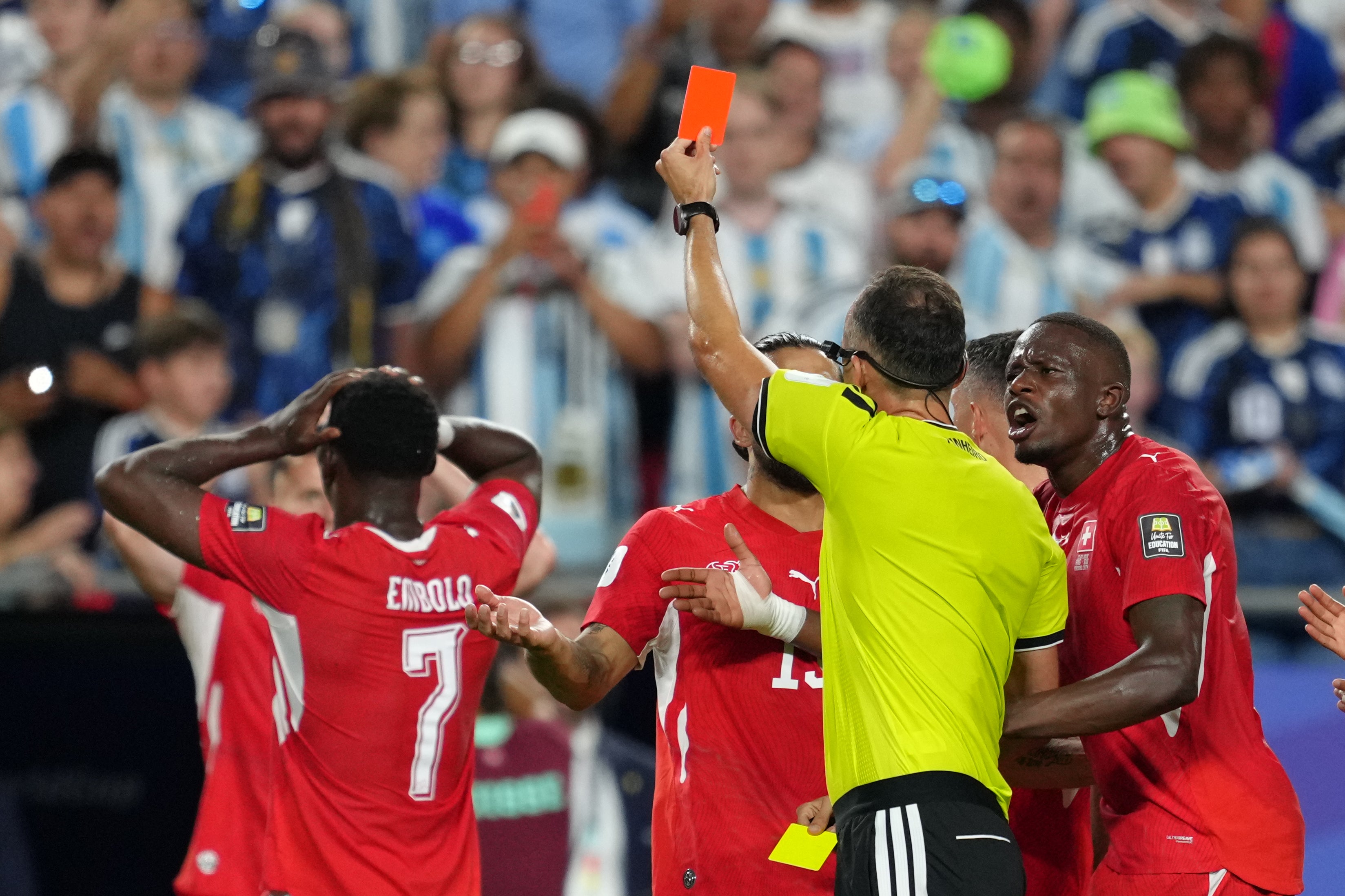 MUNDIAL ARGENTINA-SUIZA