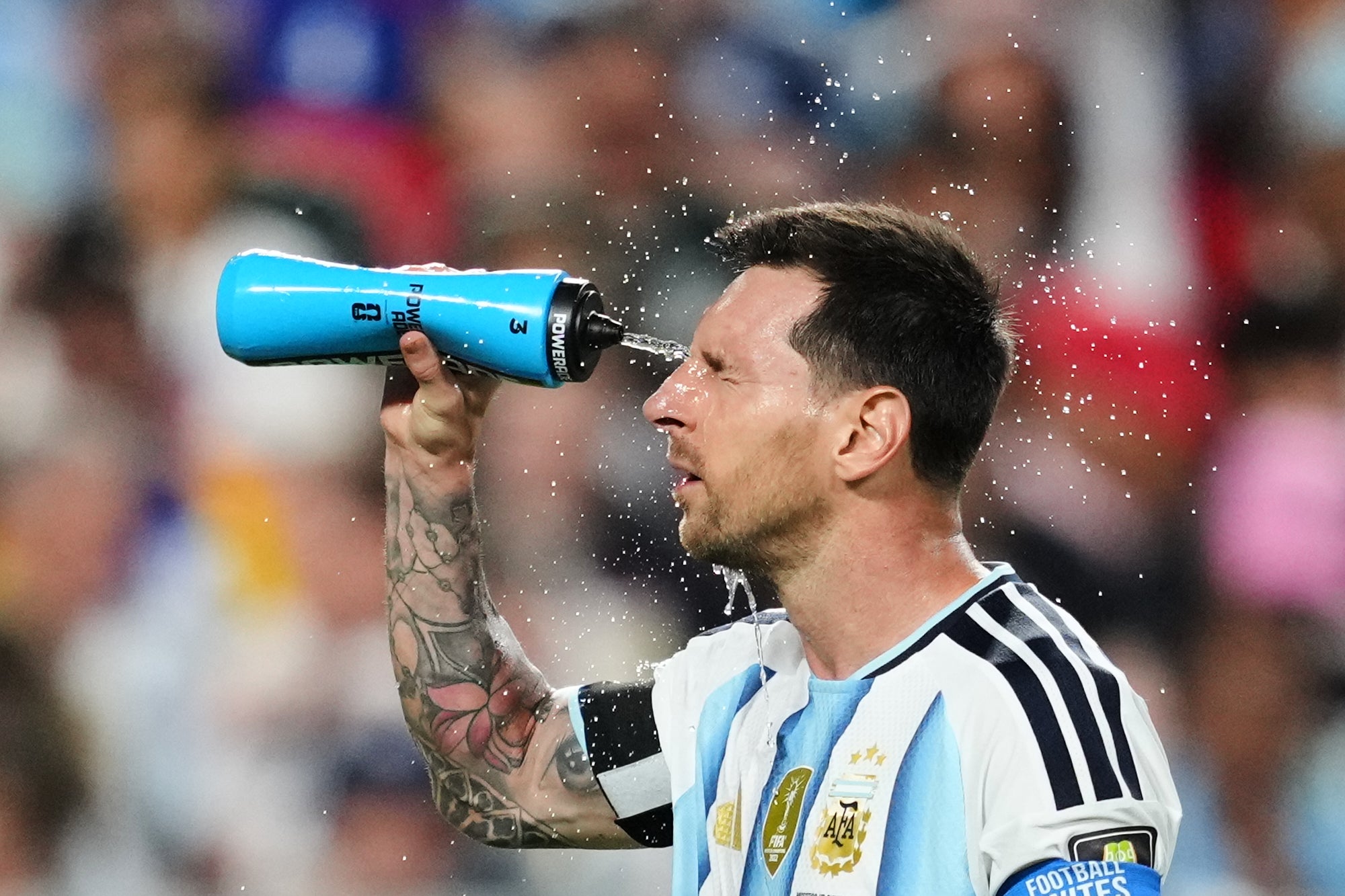 Lionel Messi no longer does much running