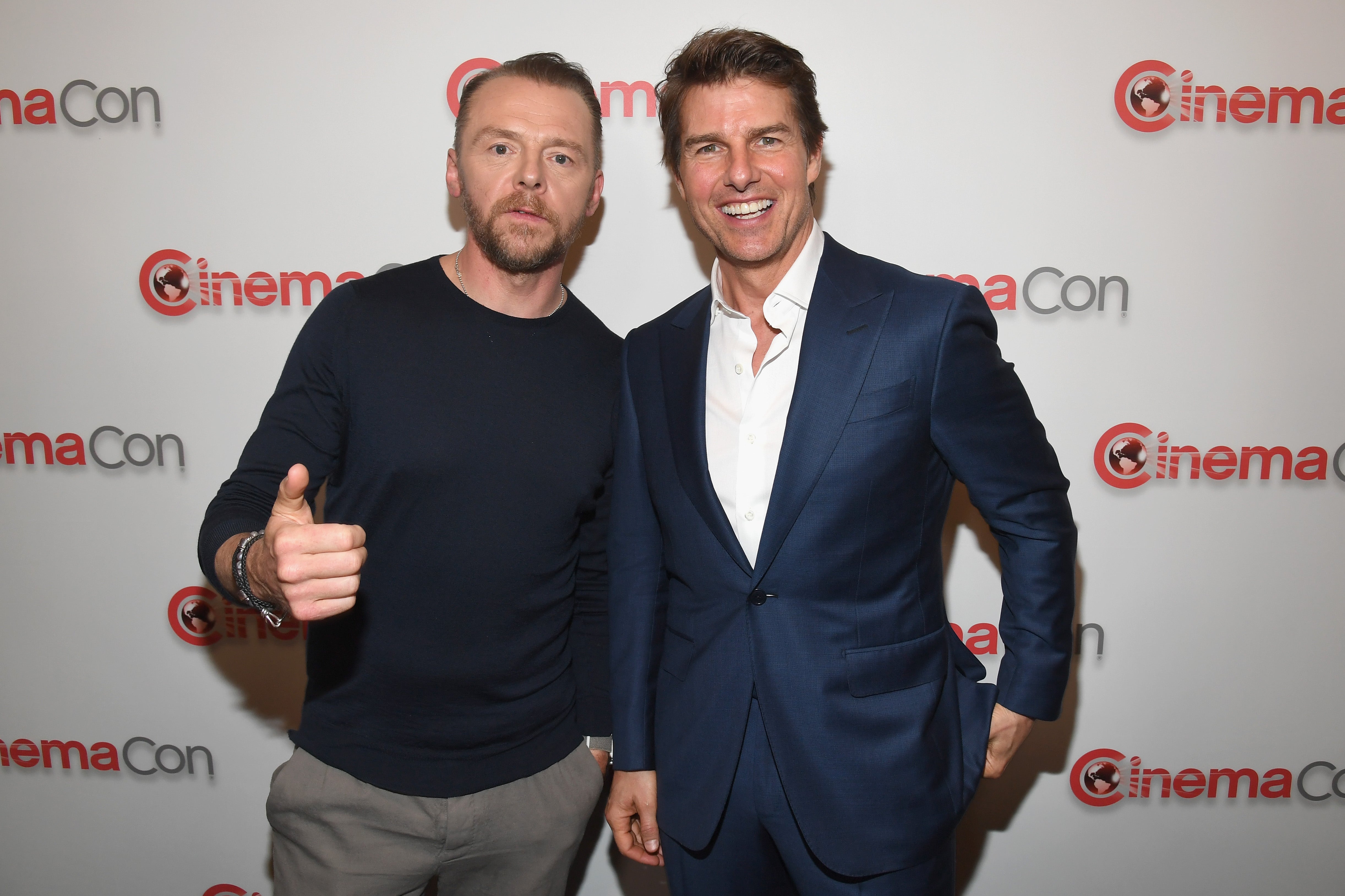 „Ich mag es, mit ihm normal zu sein“: Pegg und Cruise besuchen die CinemaCon 2018