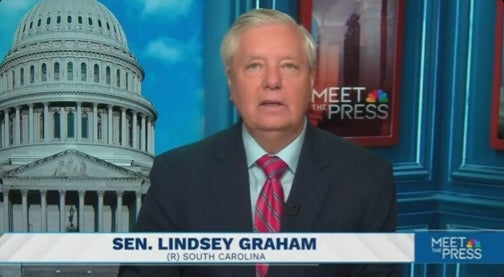 Graham appeared on Meet the Press in March as the war in Iran was just beginning to get underway