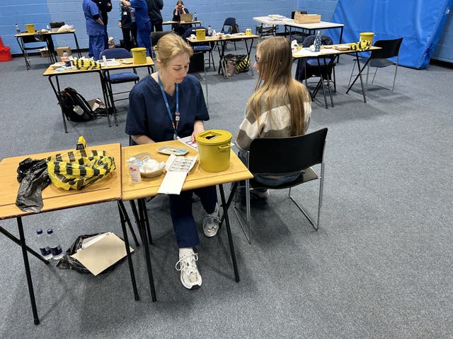 Students are being urged to get vaccinated