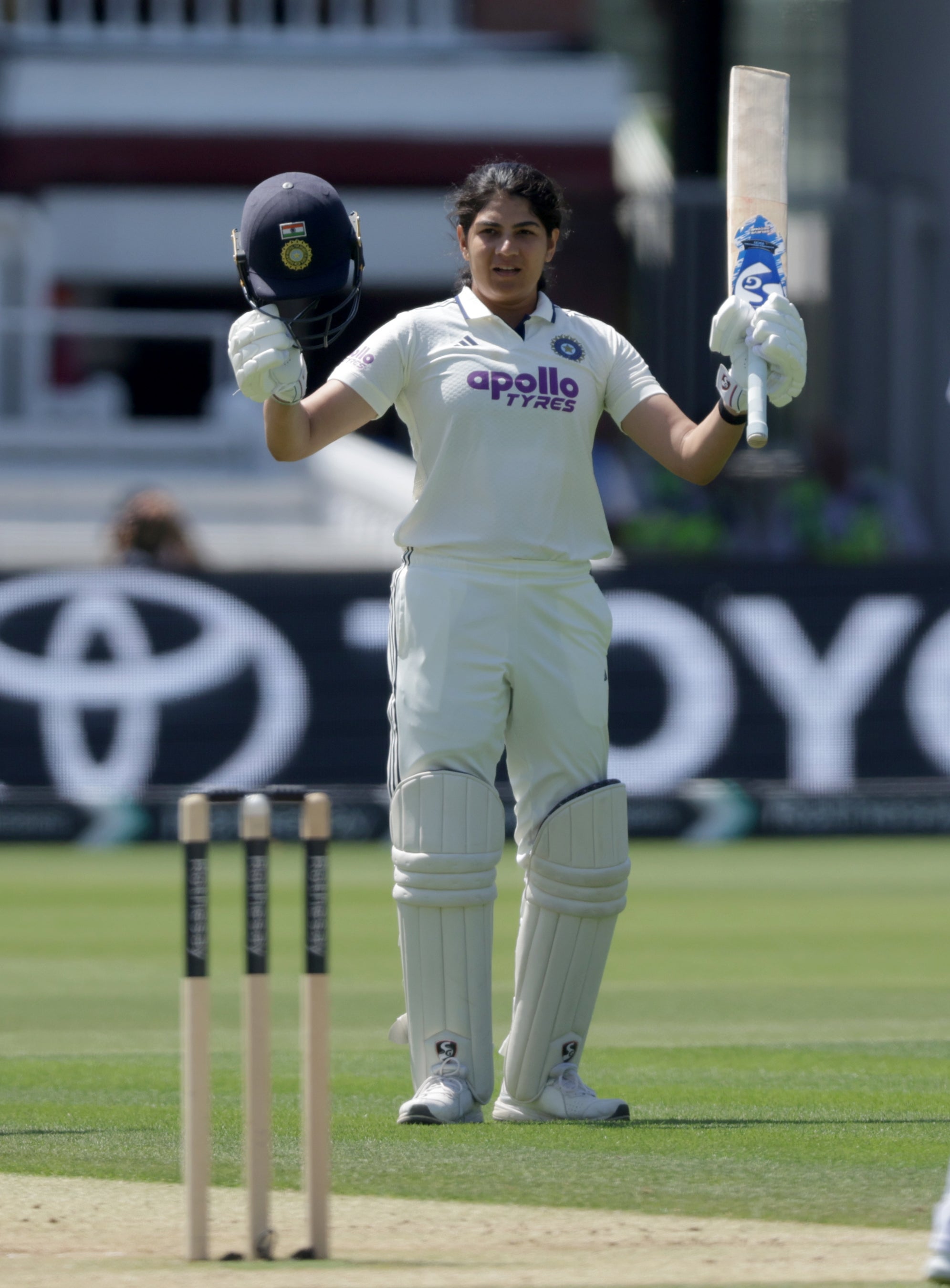 Yastika Bhatia became the first female Test centurion at Lord's