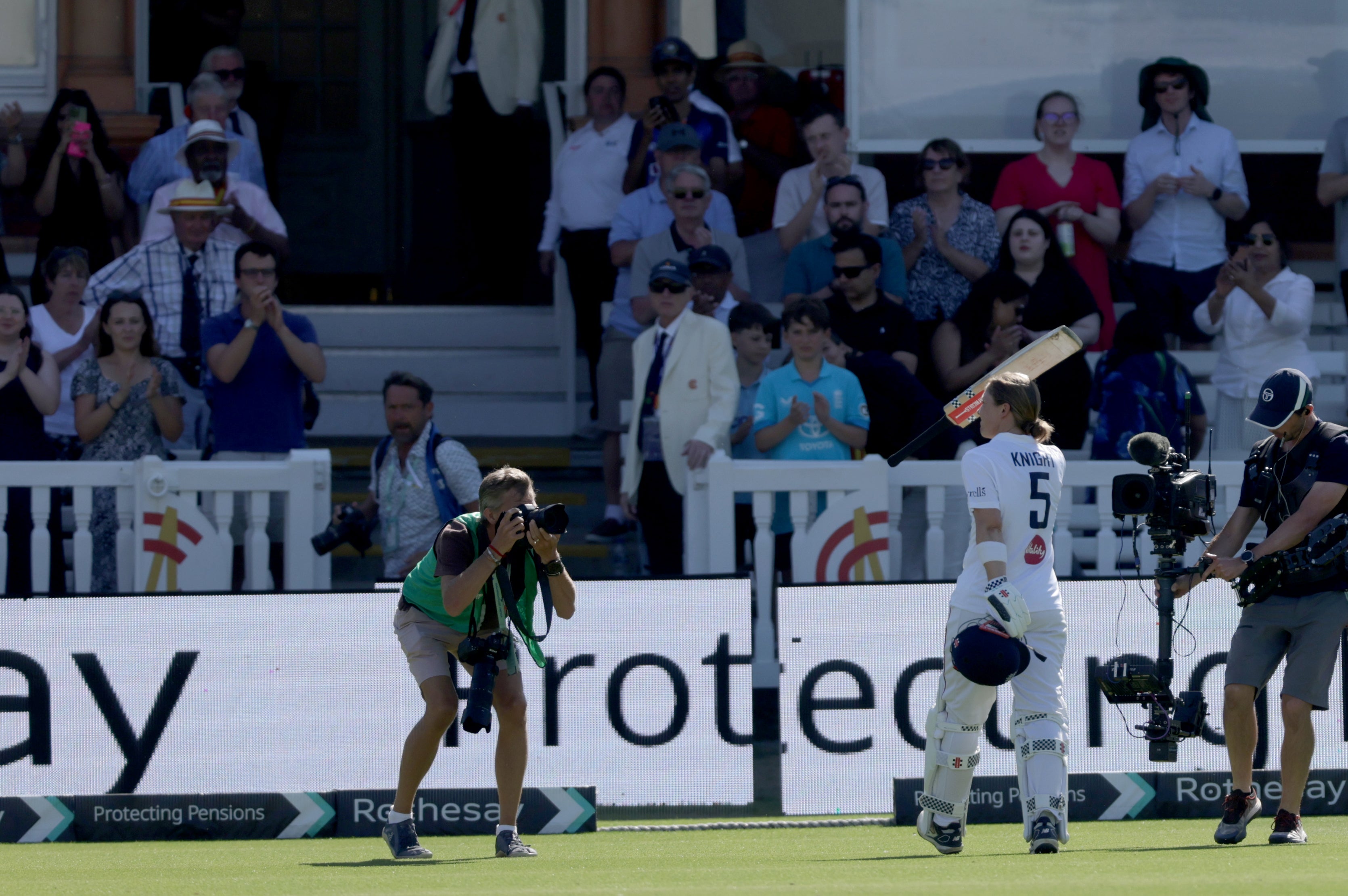 Heather Knight bade farewell to international cricket