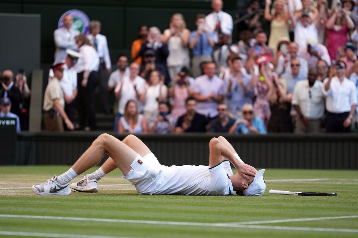 Jannik Sinner defends Wimbledon title with battling win against Alexander Zverev Jannik Sinner defends Wimbledon title with battling win against Alexander Zverev