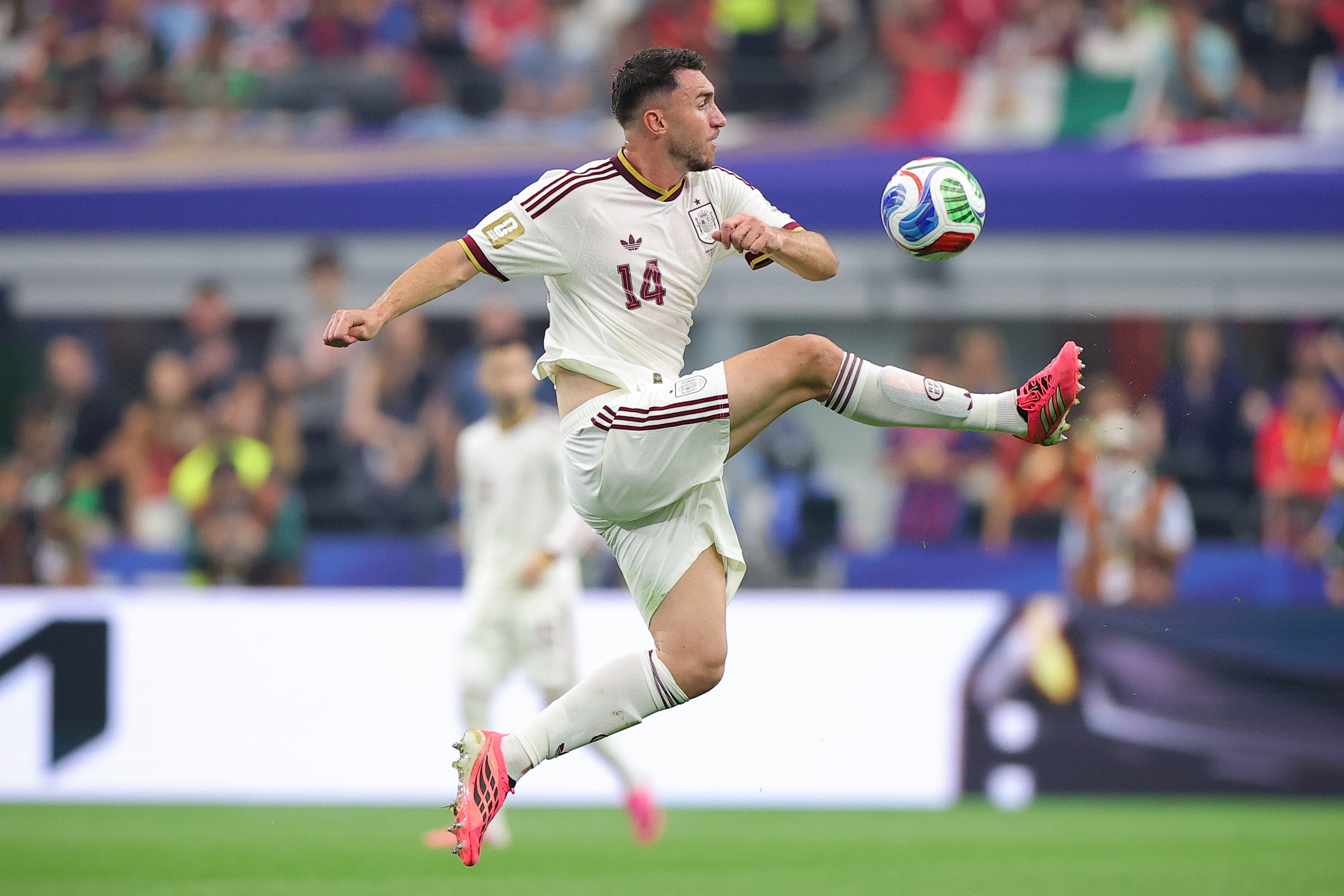 French-born defender Aymeric Laporte is a Spain stalwart (Getty)