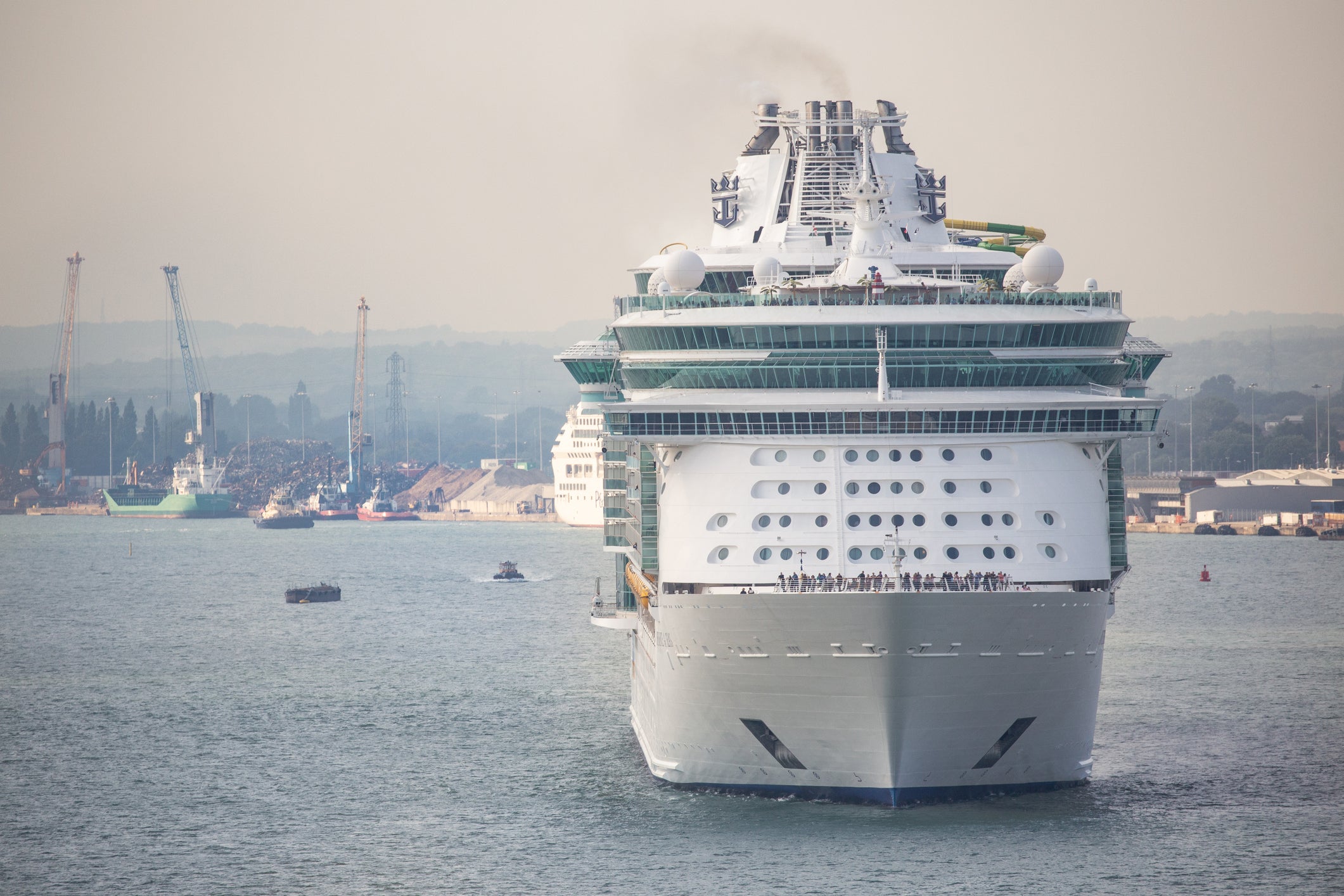Cruise ship pollution could increase risk of viruses, study suggests