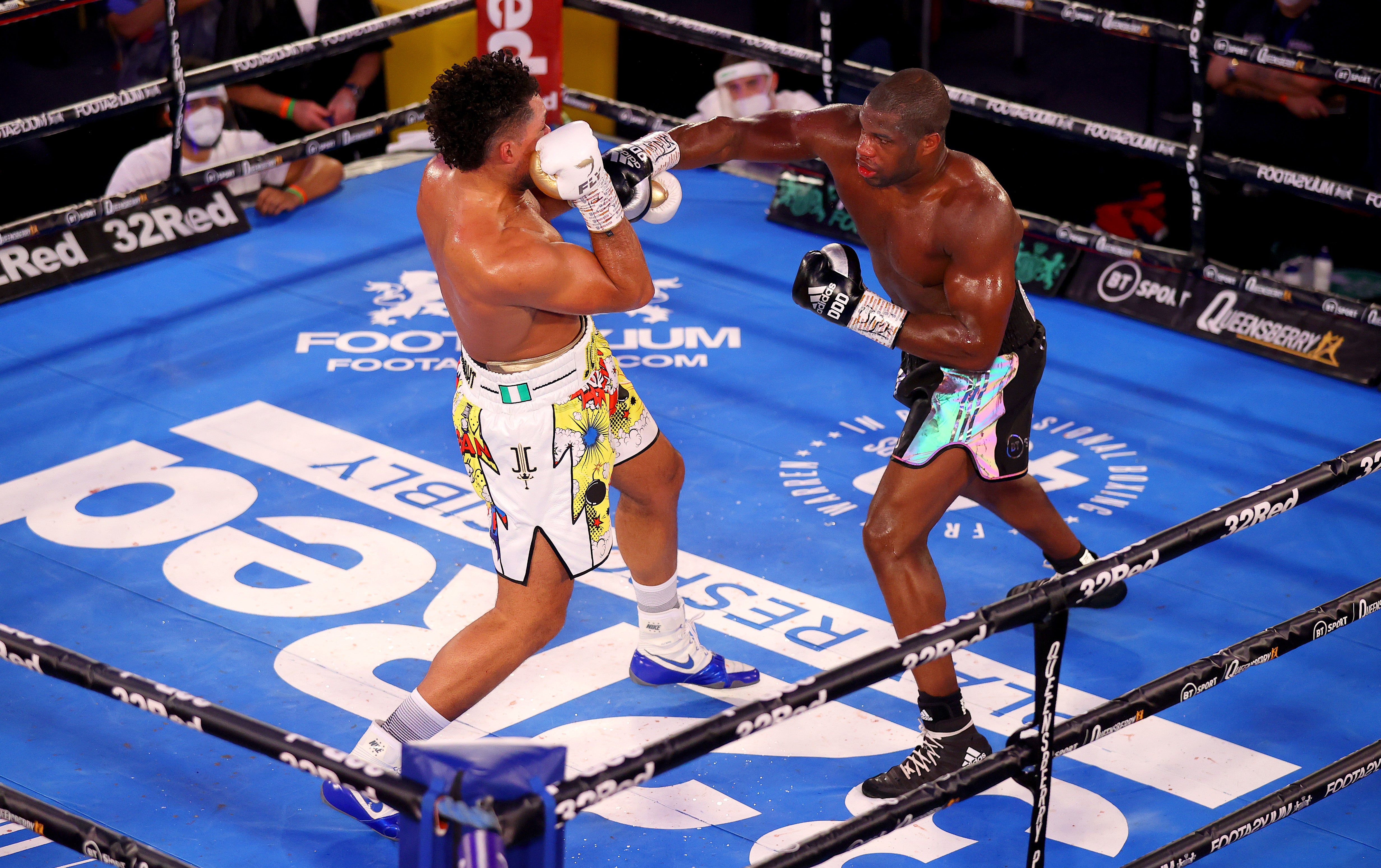 Daniel Dubois and Joe Joyce shared a brutal battle in 2020