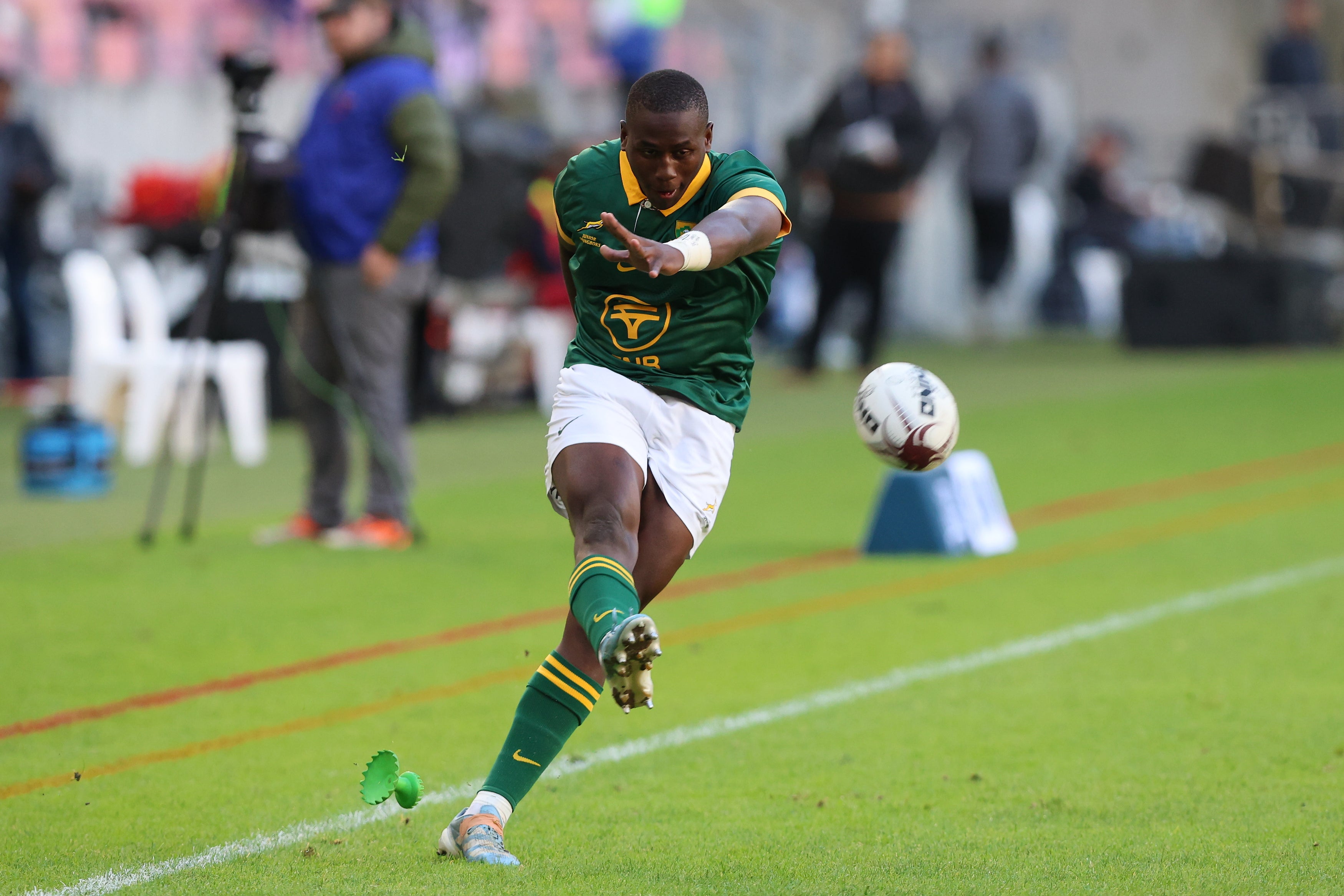 Vusi Moyo starts at fly half for South Africa against Wales (Getty)