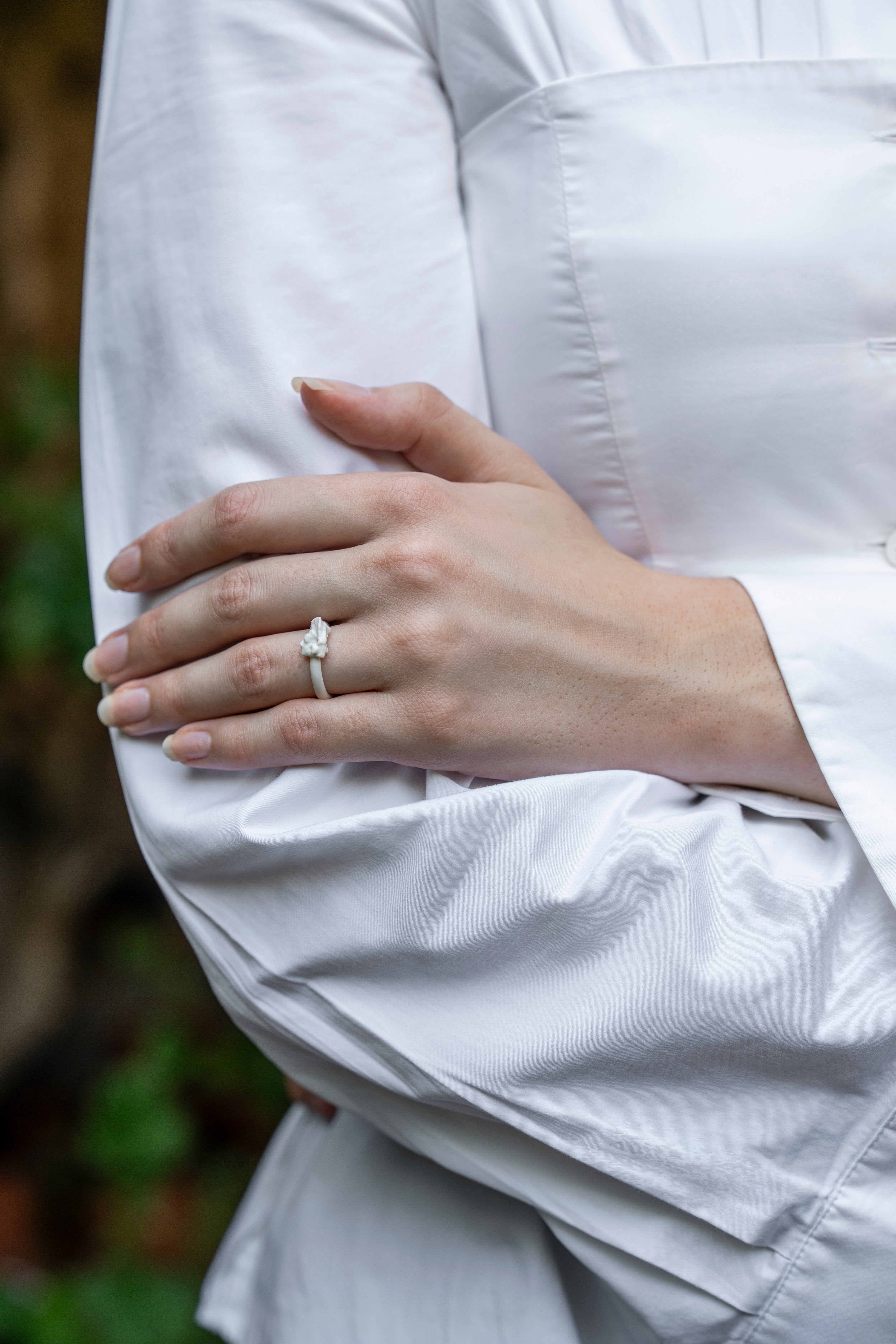 Sam Chatto made the engagement ring himself