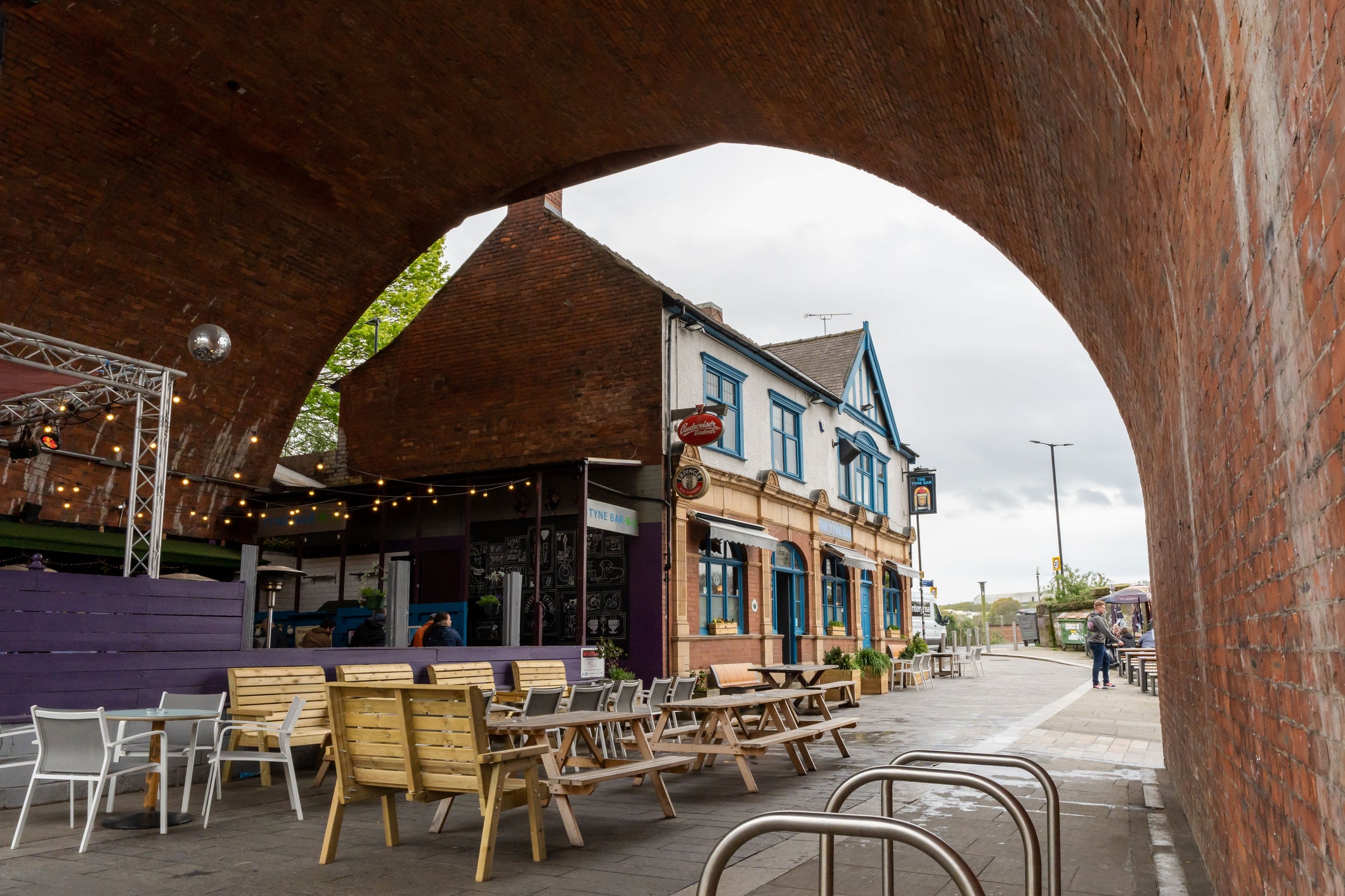 Ouseburn feels like a village, with greenery bursting off bridges and on to the streets (Getty/iStock)