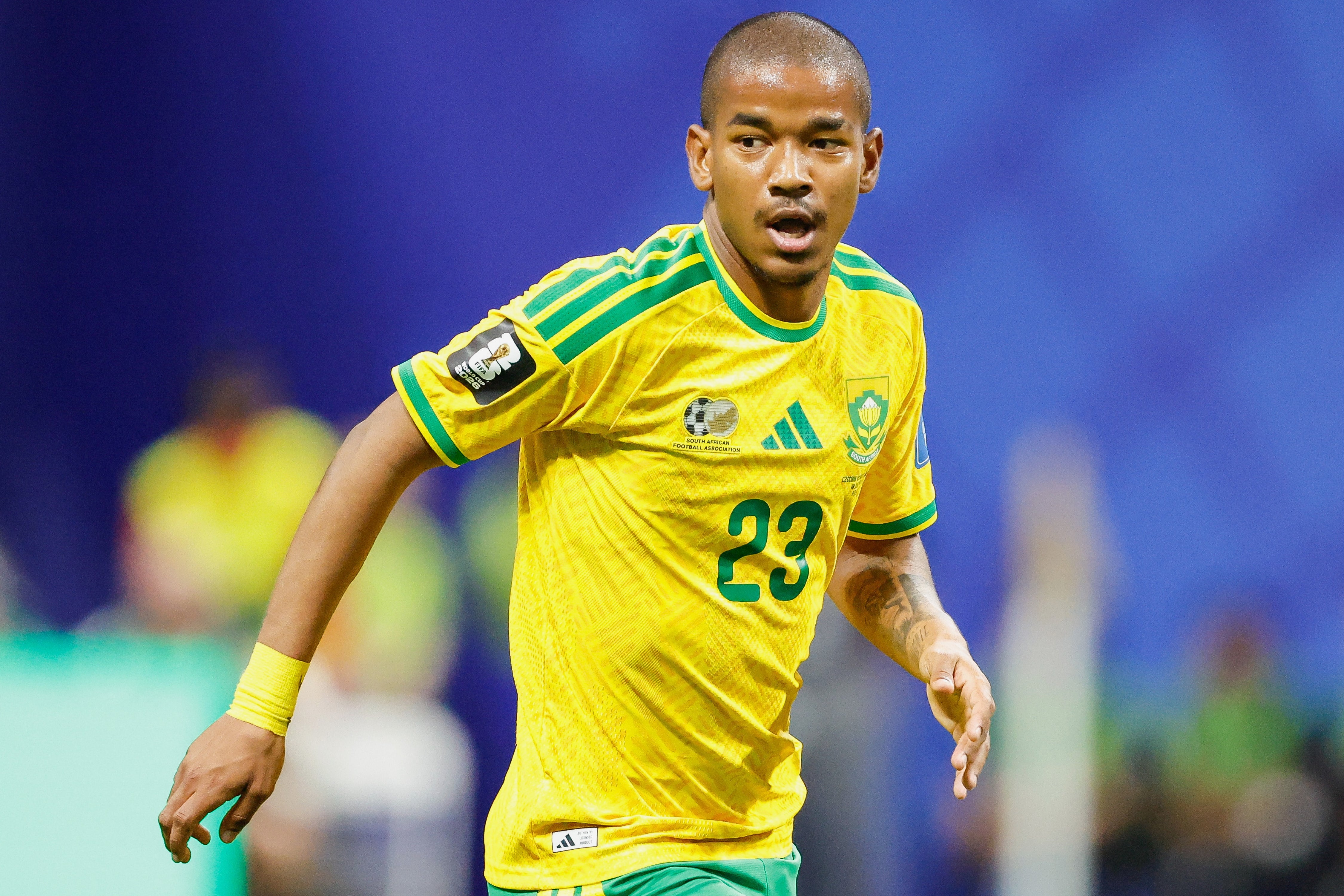 Adams played for South Africa at the World Cup