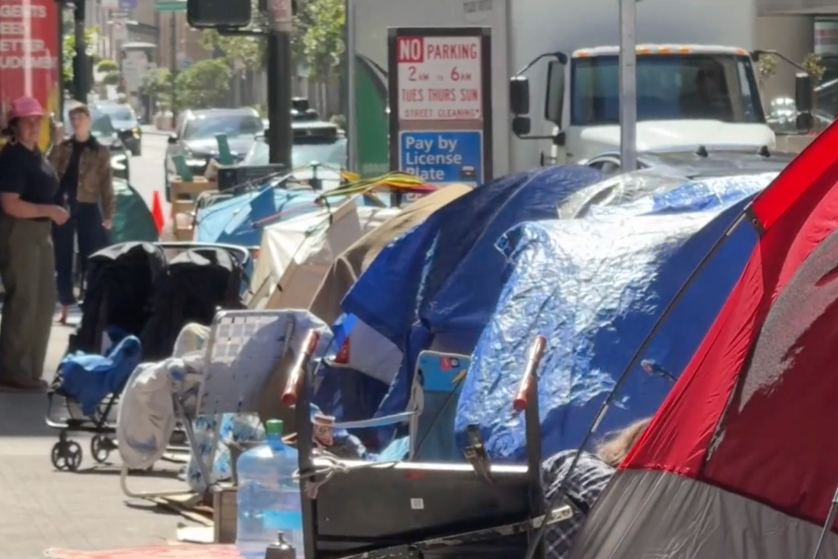 Why San Francisco Residents Blew Up 311 Over A Fake Homeless Encampment