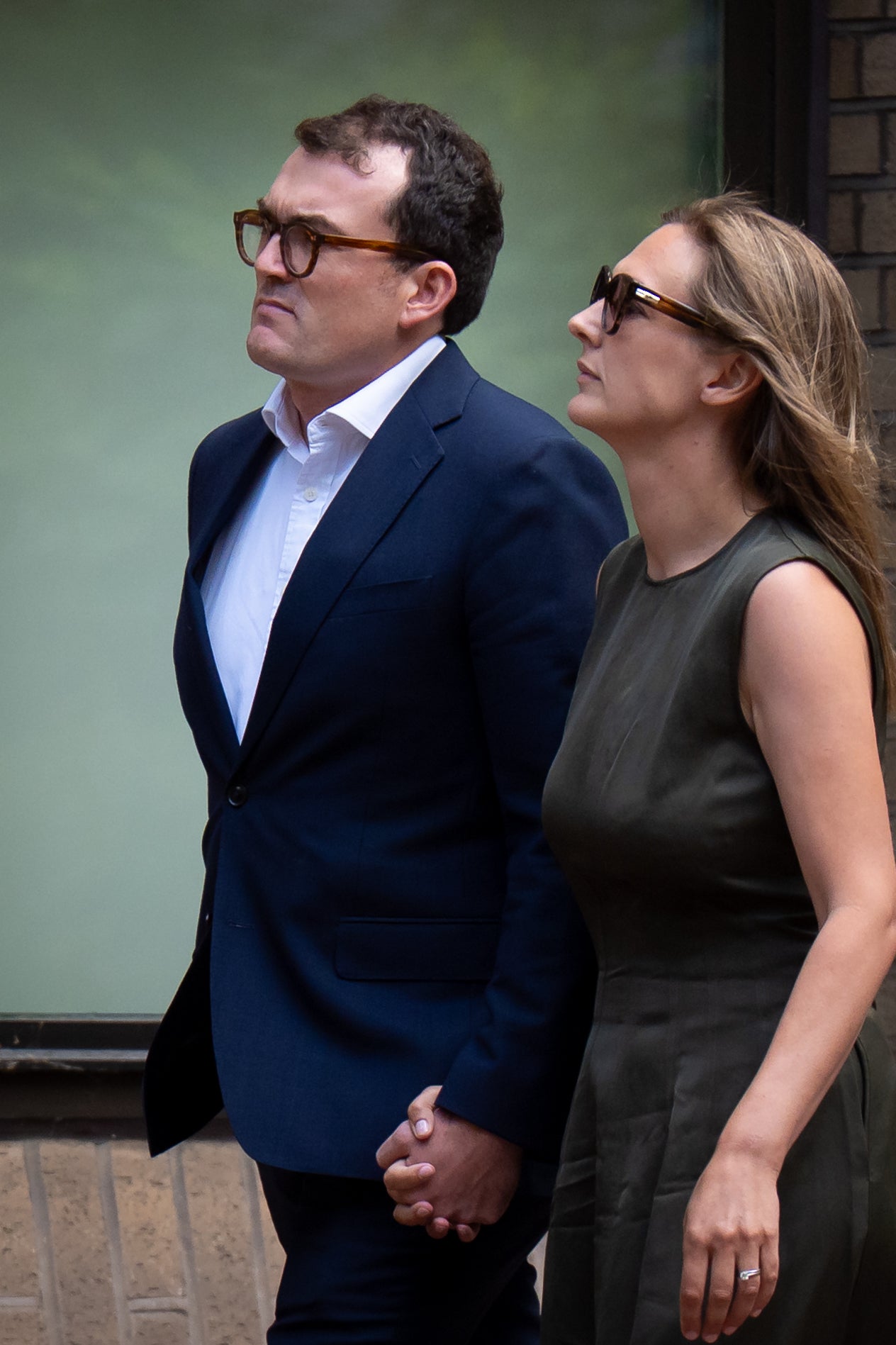 MP for Central Suffolk and North Ipswich, Patrick Spencer arriving at Southwark Crown Court, south London, where he is charged with two counts of sexual assault, allegedly carried out at Groucho club in central London, in August 2023 (Aaron Chown/PA Wire)