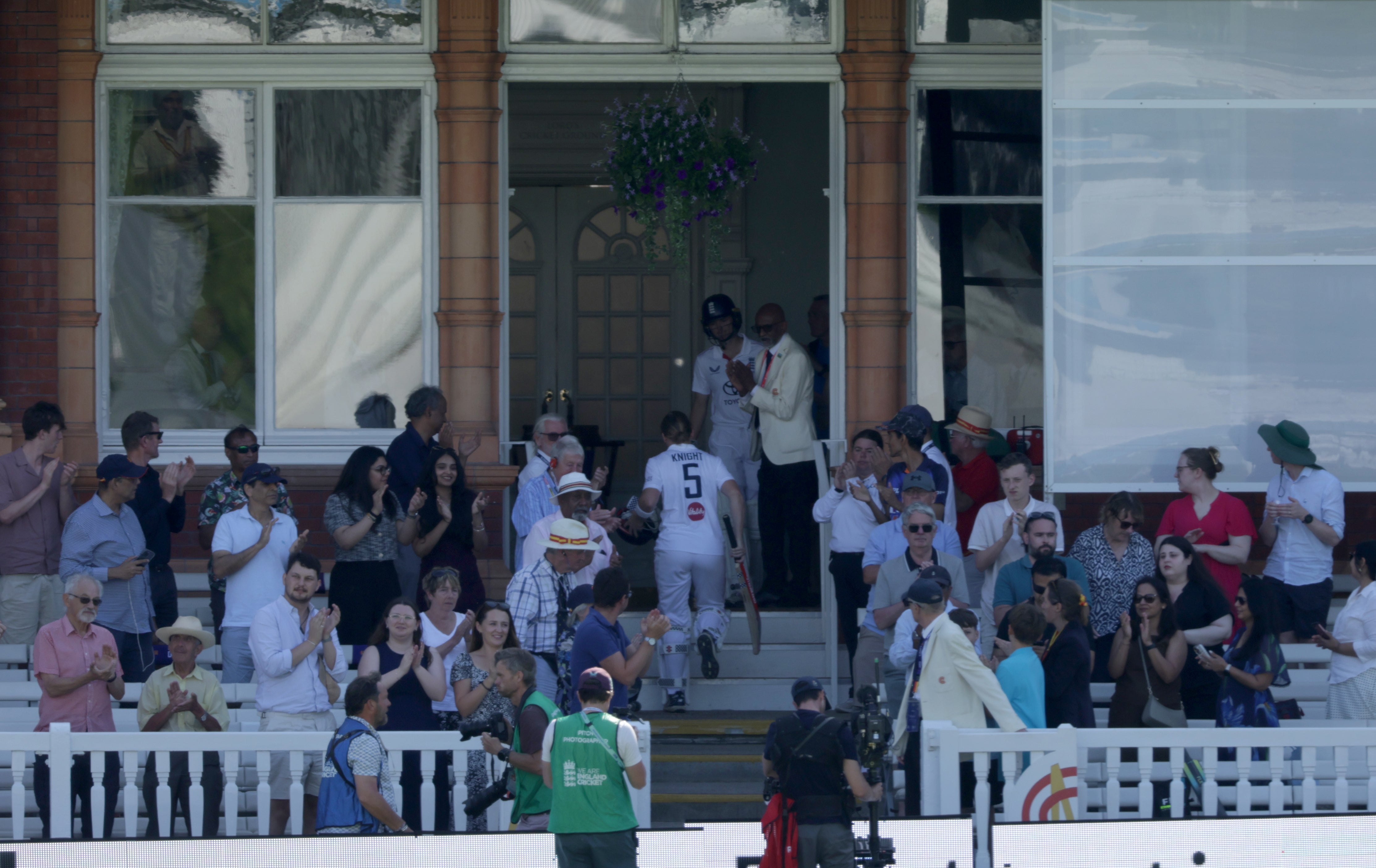 Heather Knight was dismissed for 13 at Lord’s in her final international innings (Steven Paston/PA) (PA Wire)