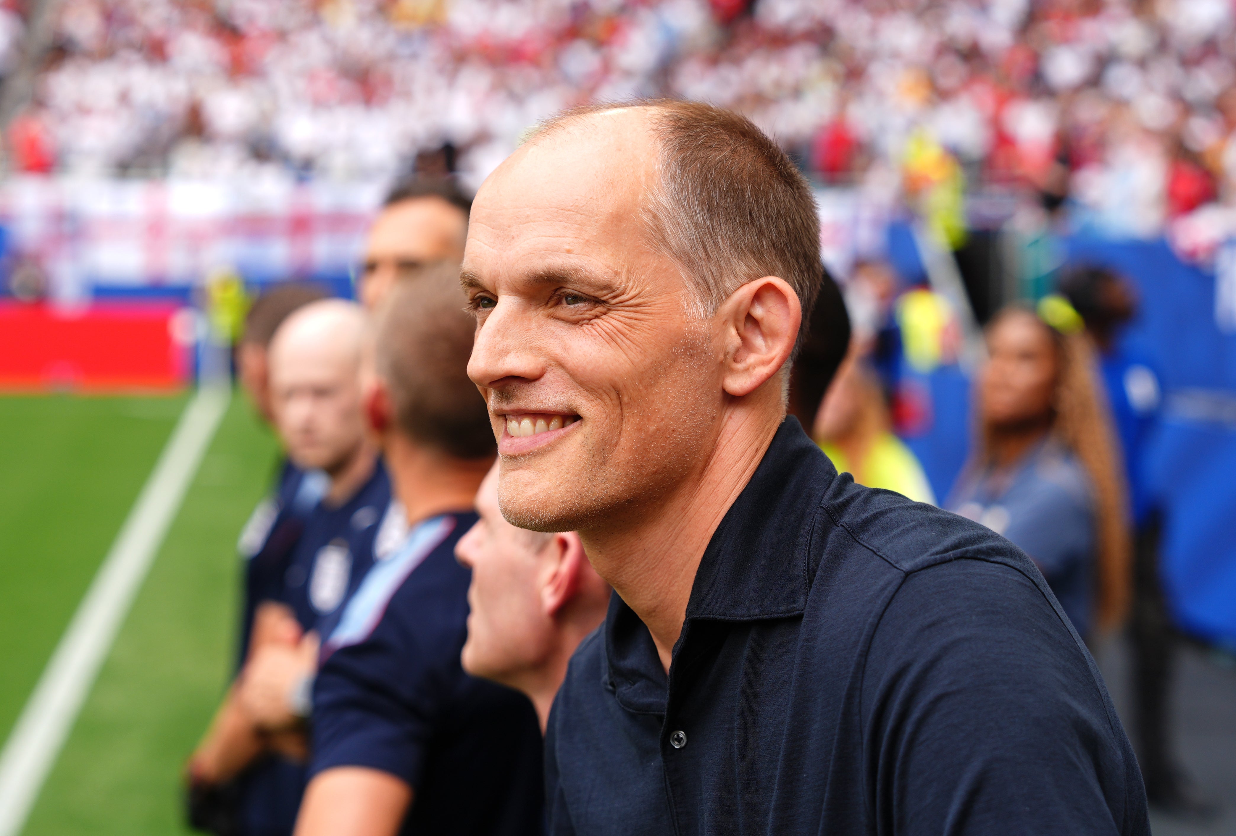 England manager Thomas Tuchel will speak to the media in Atlanta on Tuesday (Martin Rickett/PA)