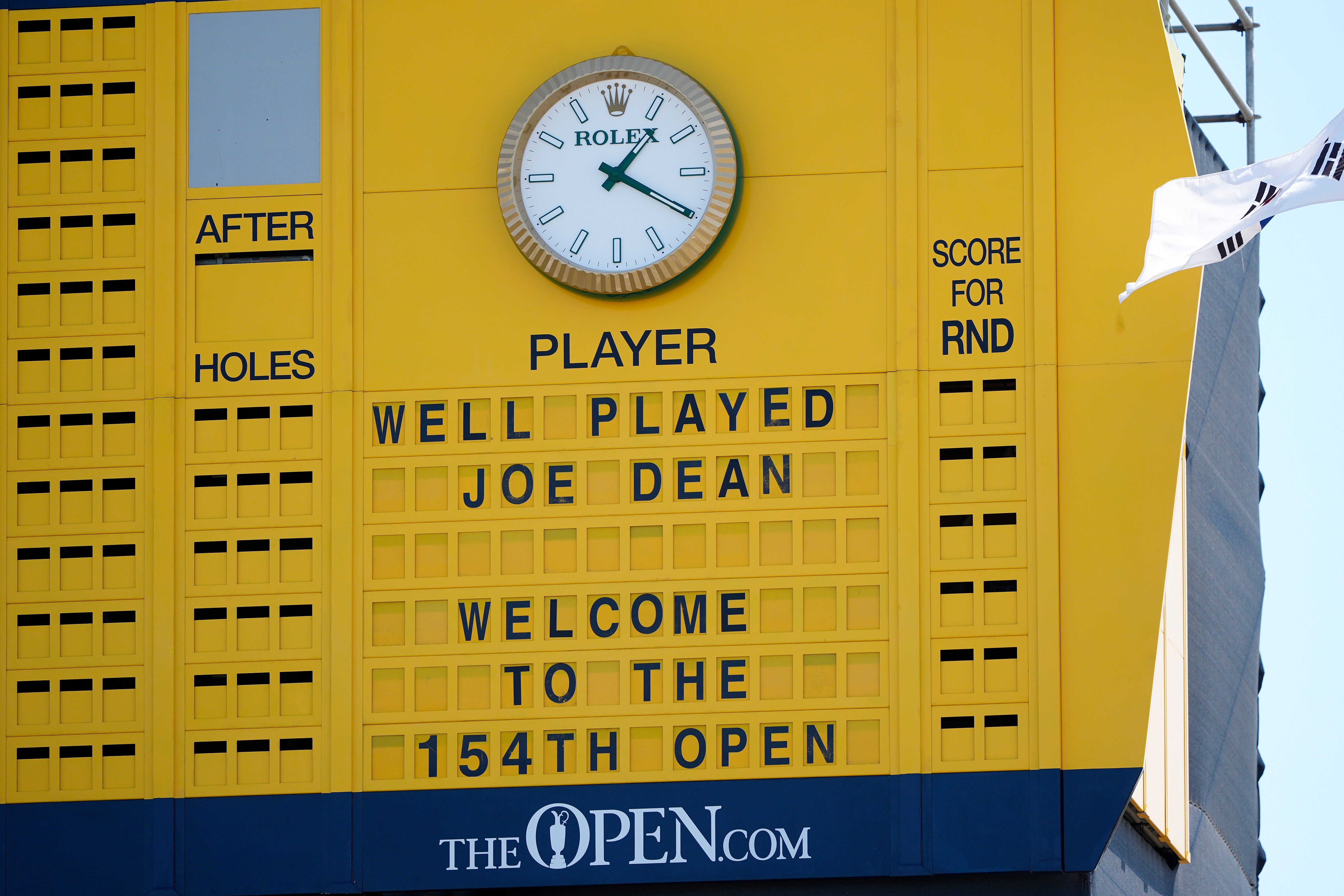 Dean is set to play at his third Open Championship (PA)