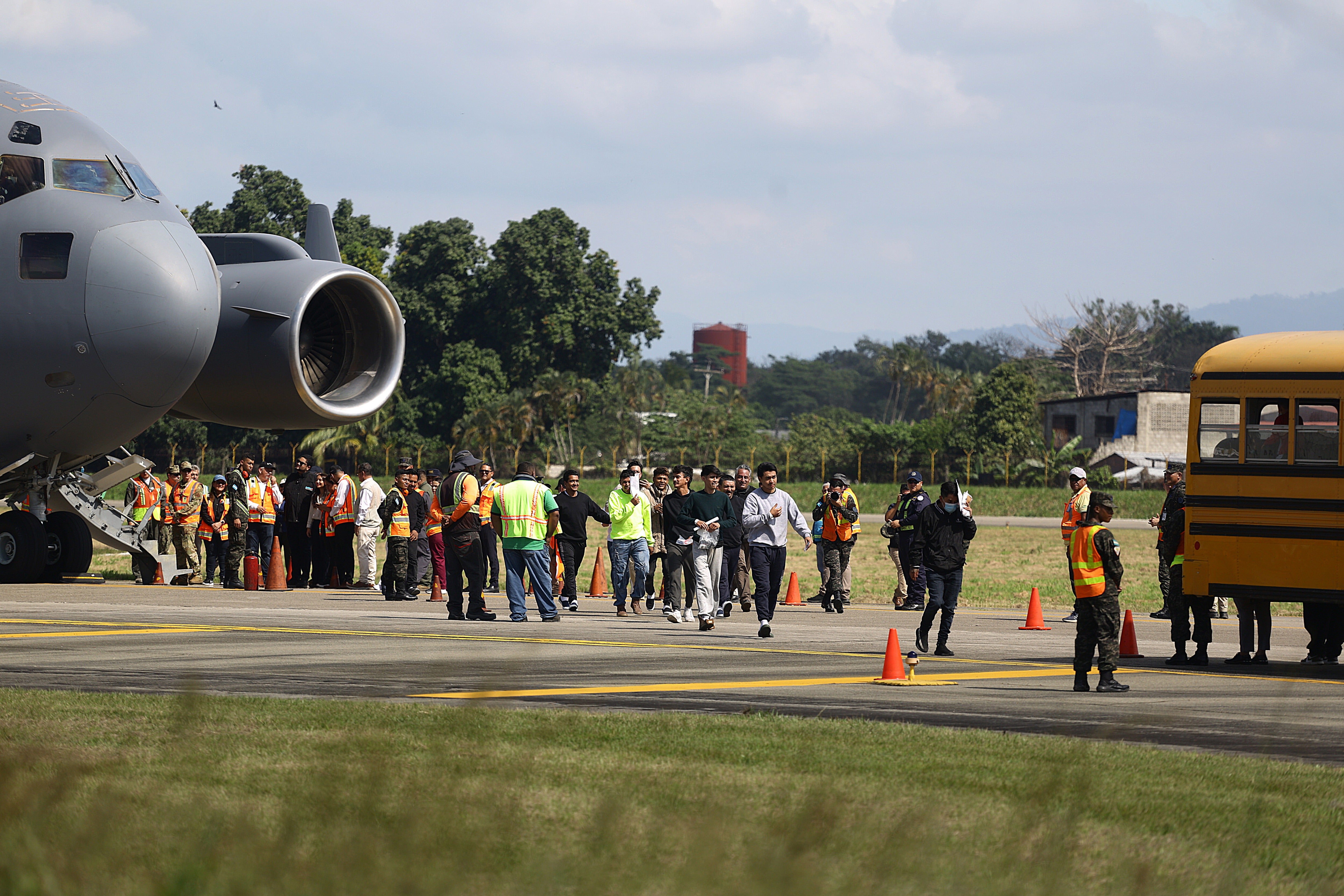 Trump’s administration has used flights to deport migrants to their home countries - and in some cases places they’ve never lived