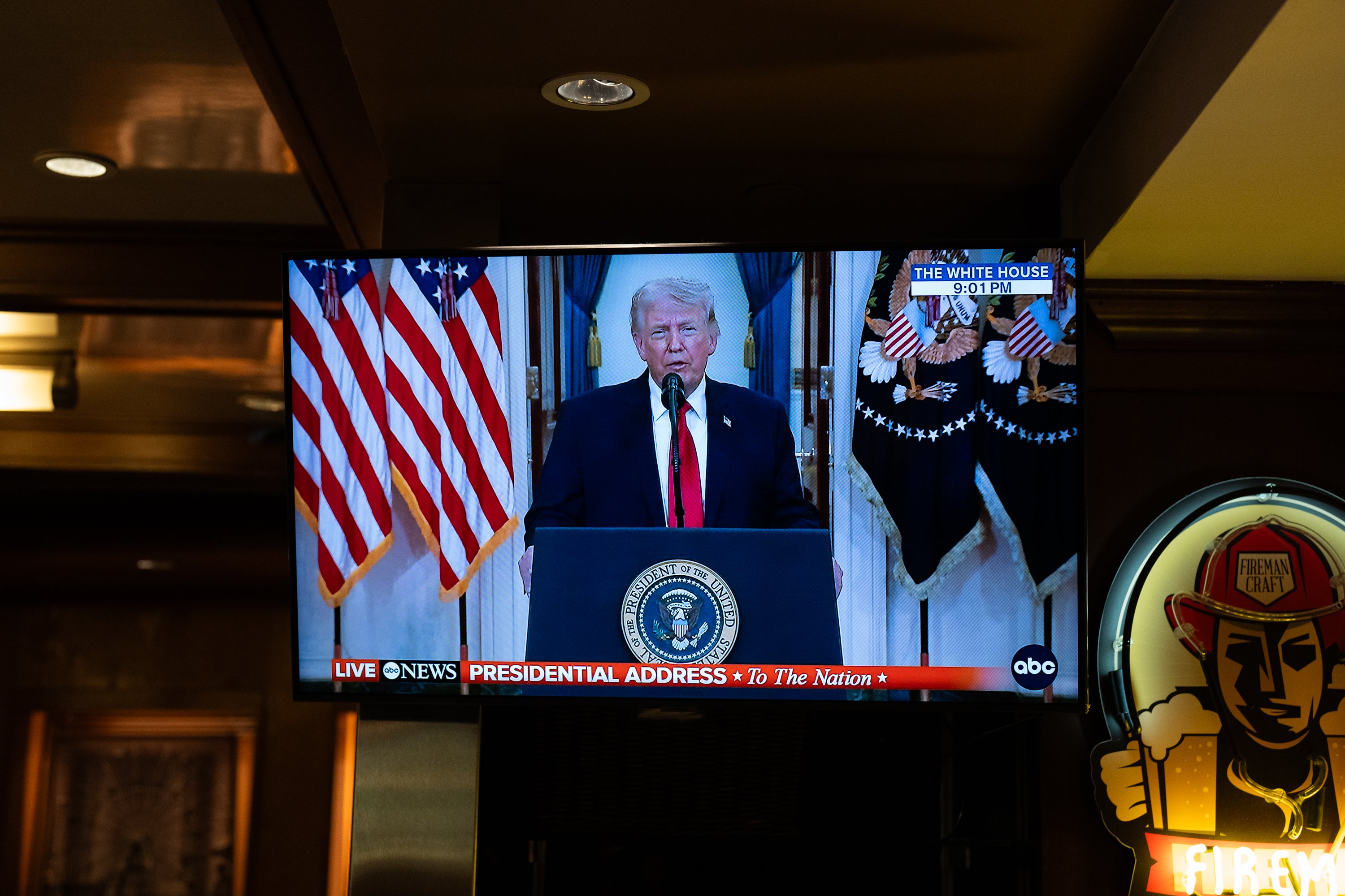 Trump cryptically announces plans for Thursday night national address