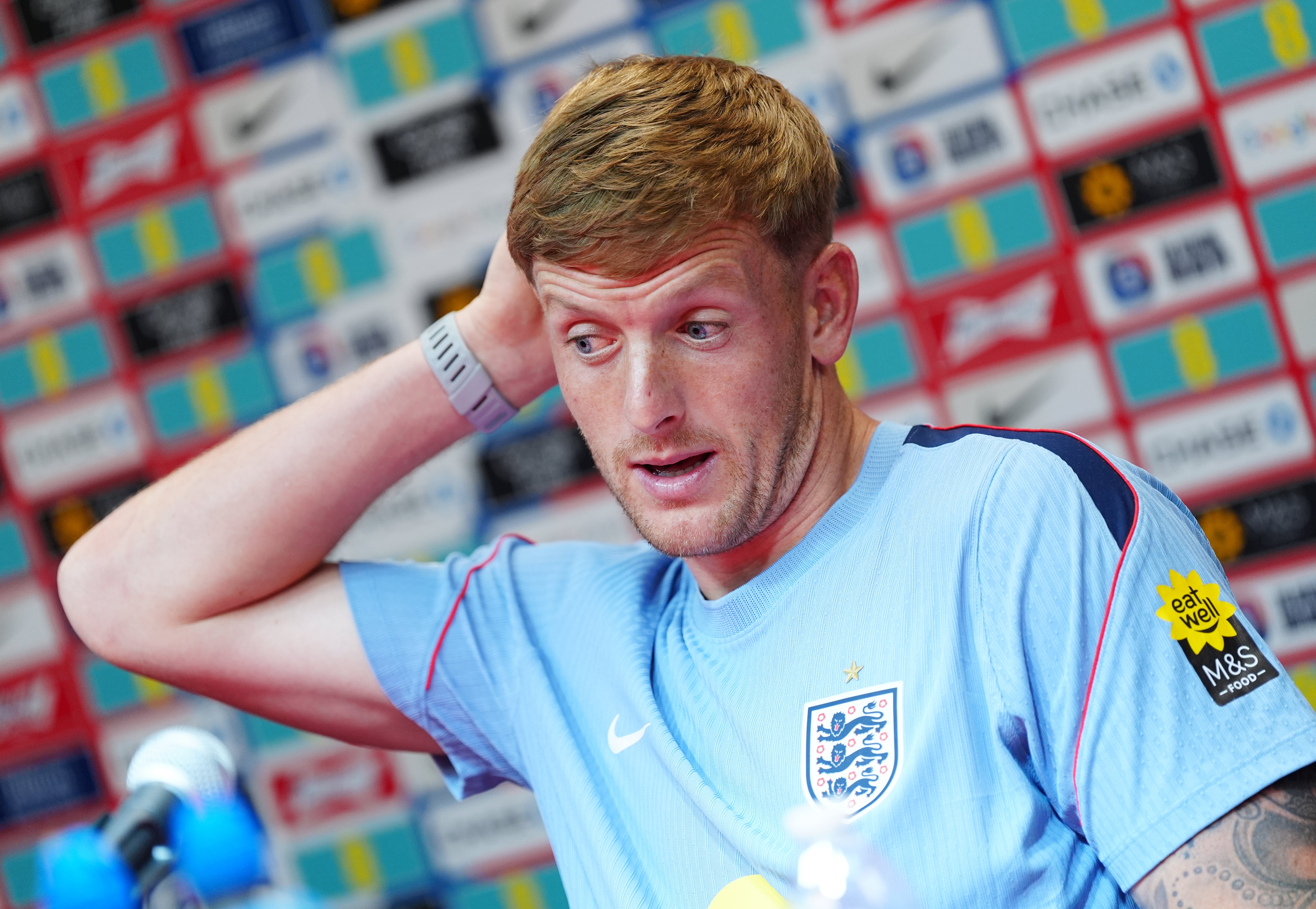 Jordan Pickford says England will keep their cool against Argentina