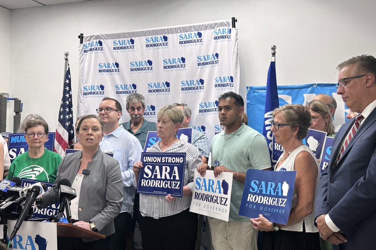 Wisconsin governor candidate says her campaign has far less money than she thought