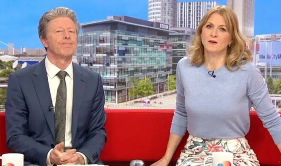 Rachel Burden with Charlie Stayt