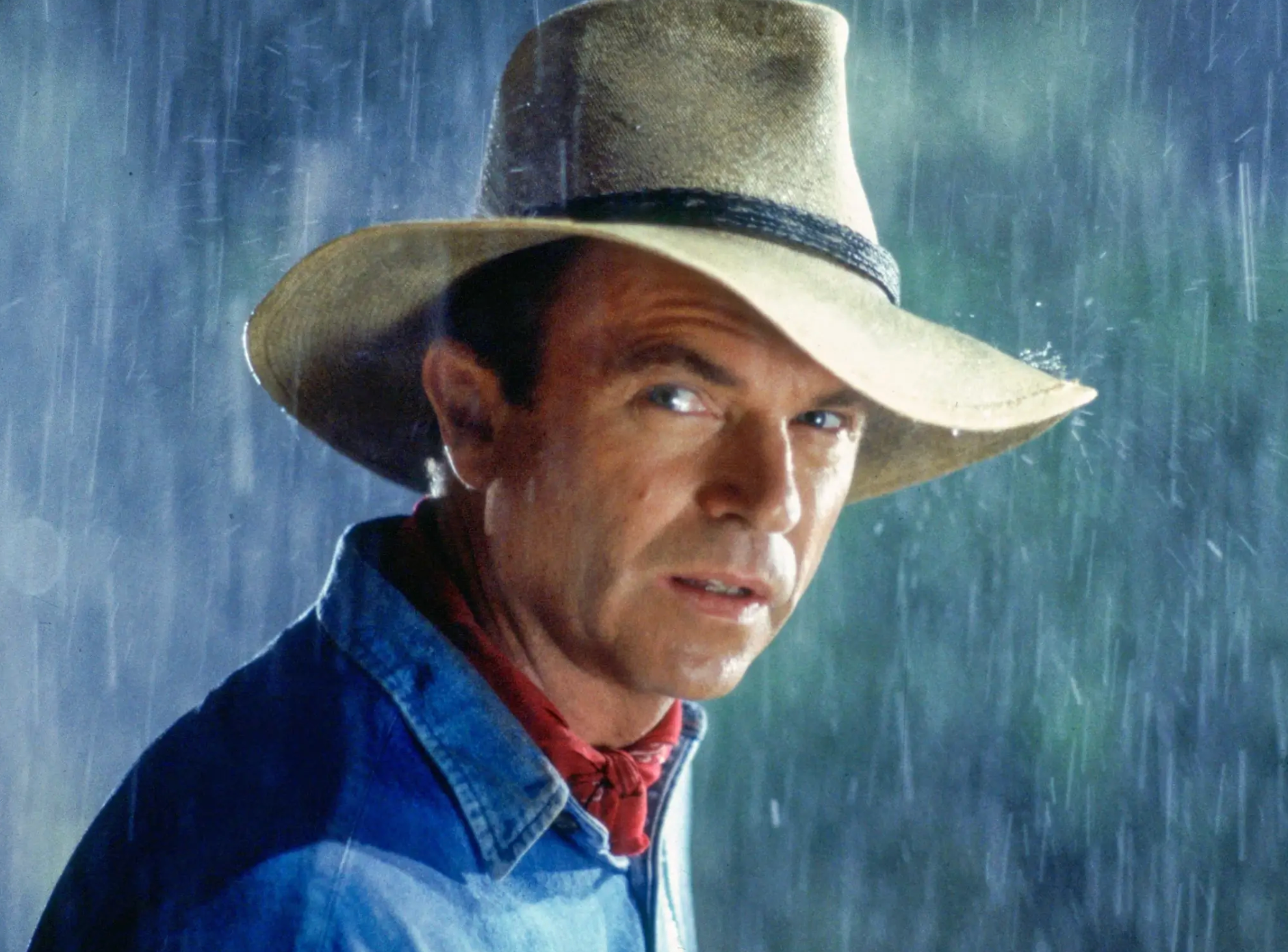 Sam Neill als Dr. Alan Grant in „Jurassic Park“