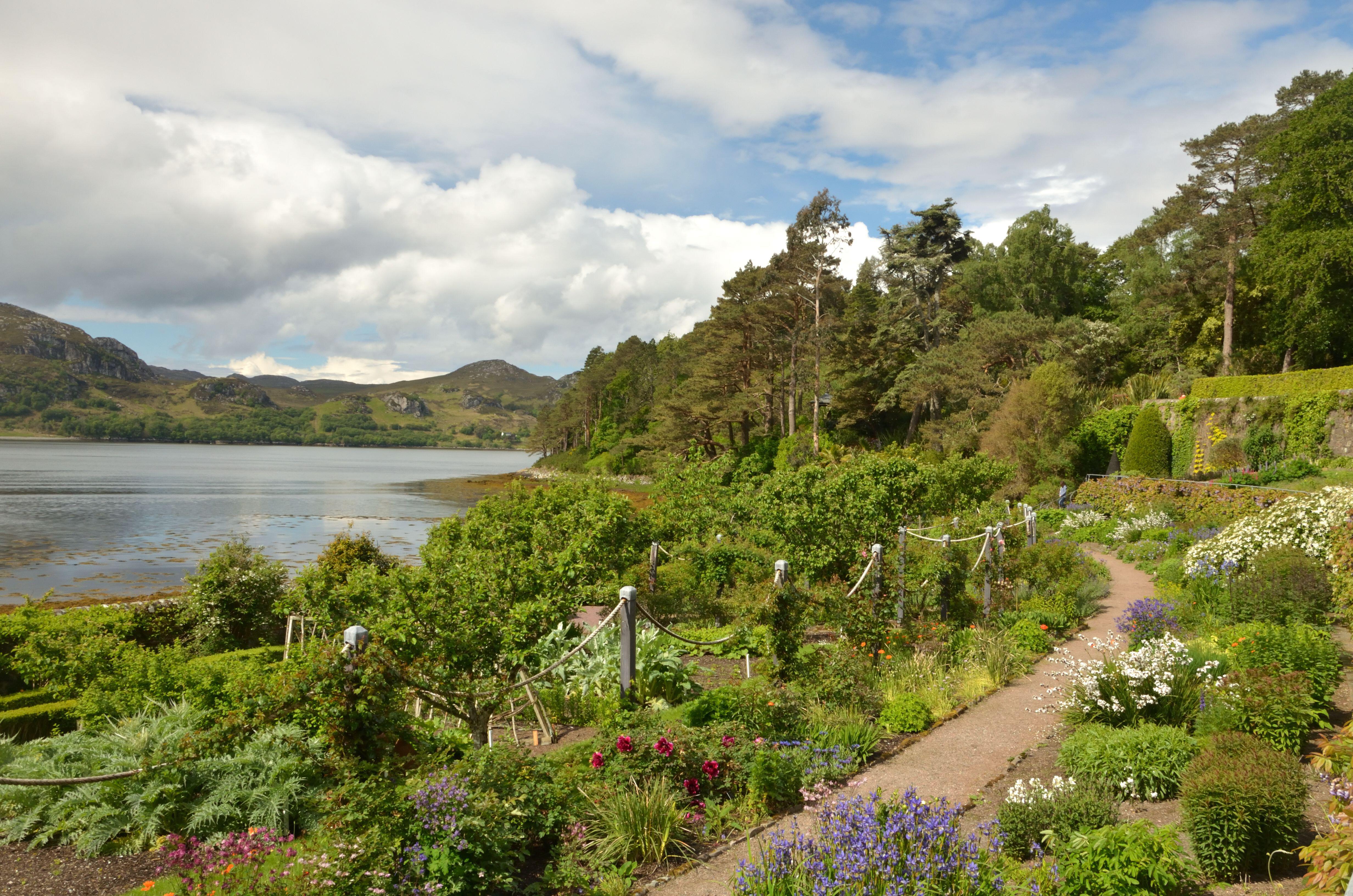Managed by the National Trust for Scotland, this heritage lochside garden on the Atlantic coast is truly special because of its location