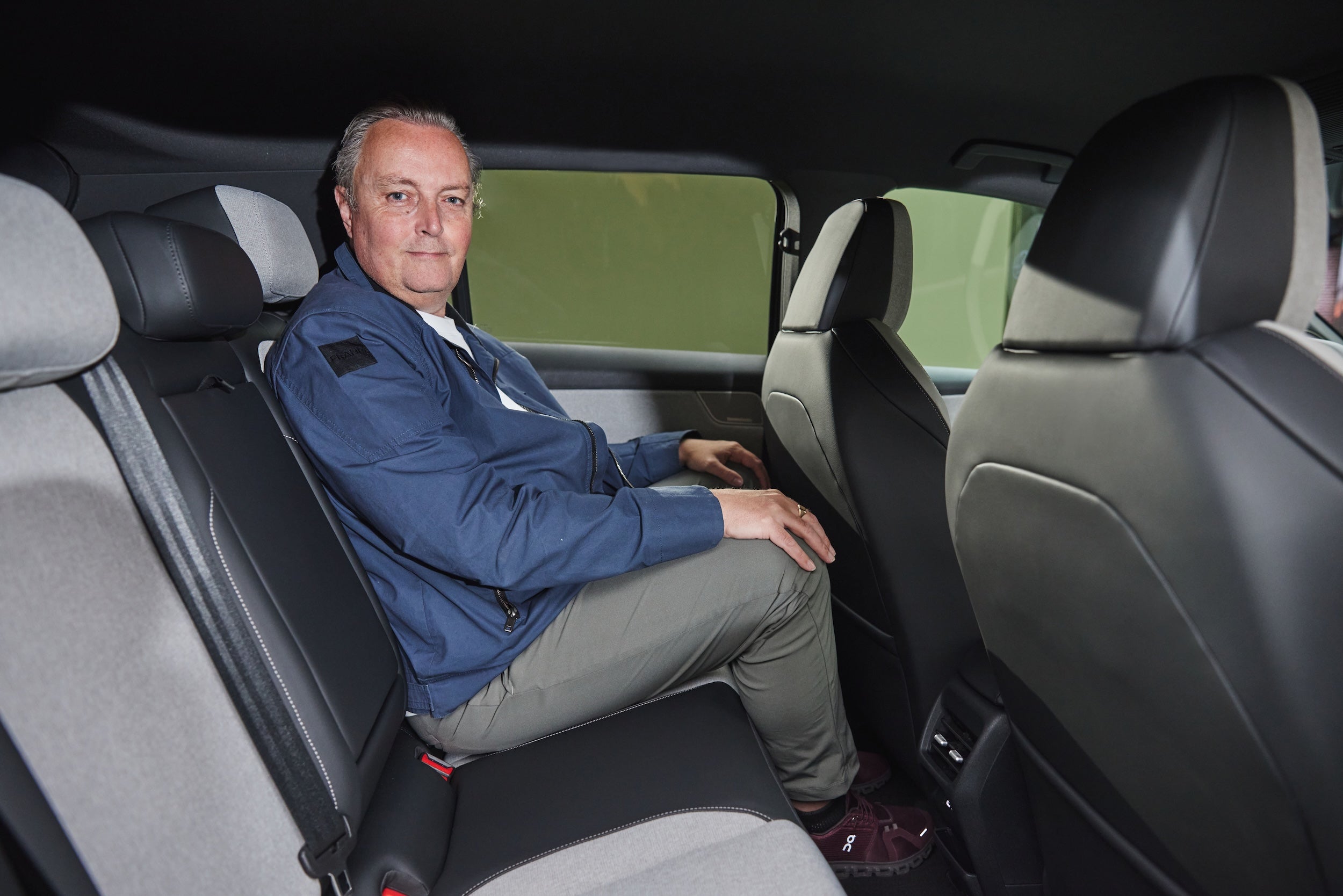 Rear space is fine in the ID. Cross, if not overly generous