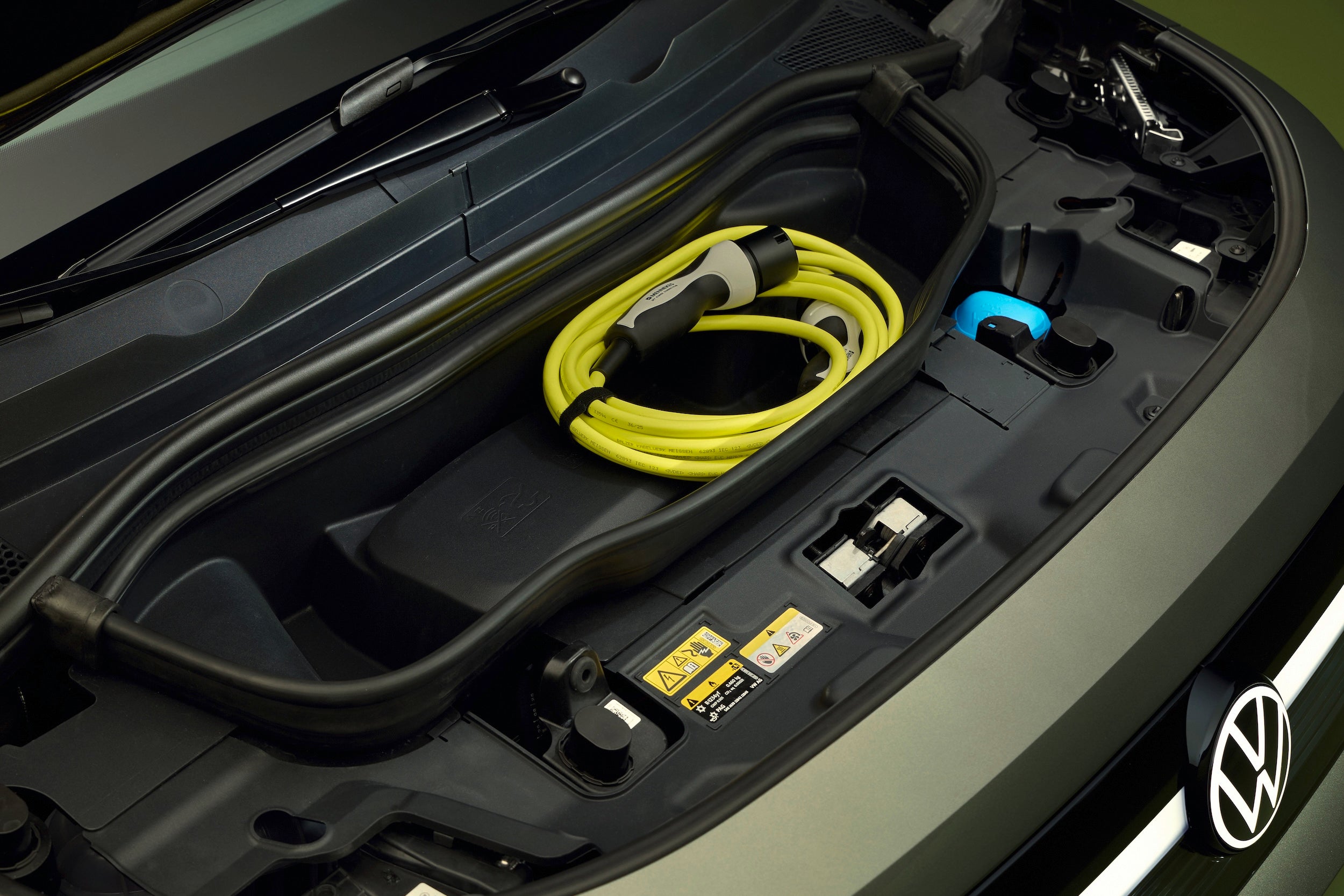 The ID. Cross gets a 25-litre frunk, ideal for storing charging cables