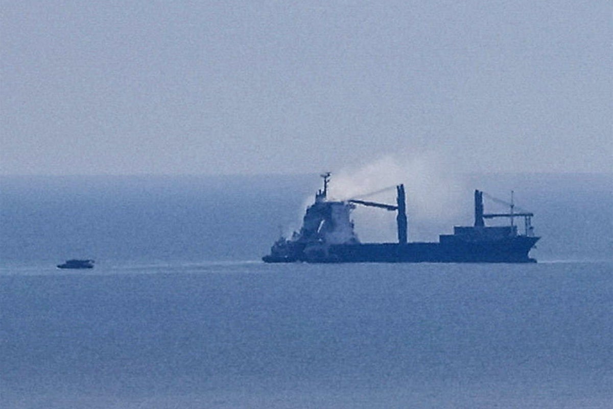Ukraine war latest: Putin hits civilian ship after threatening ‘powerful’ attacks Ukraine war latest: Putin hits civilian ship after threatening ‘powerful’ attacks